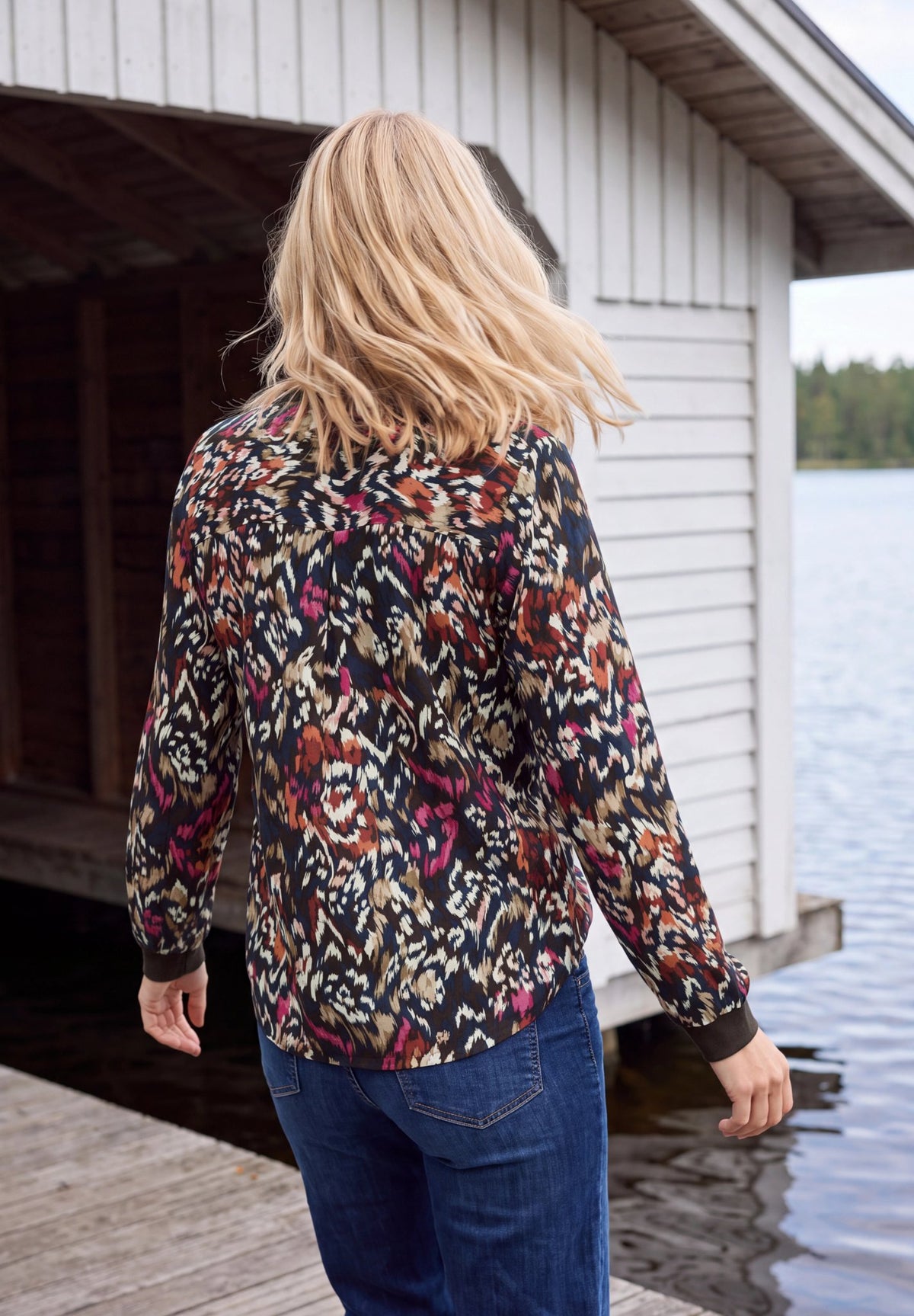 Cecil Damen Blusen Truffle B
