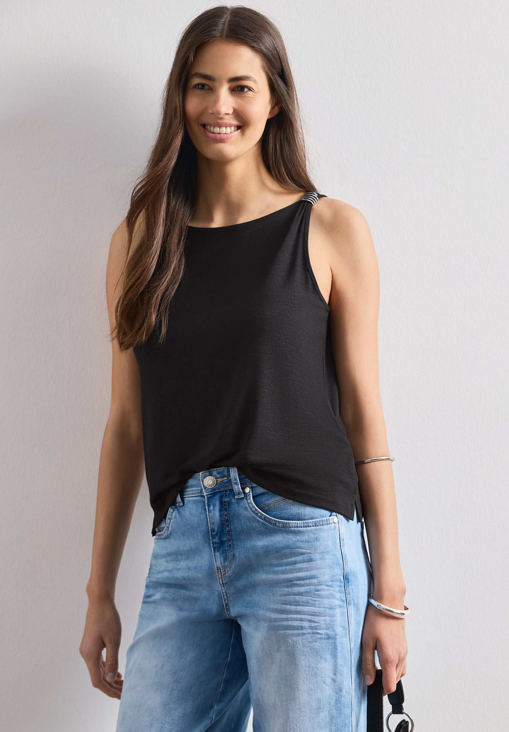 Street One Damen T-Shirts Black