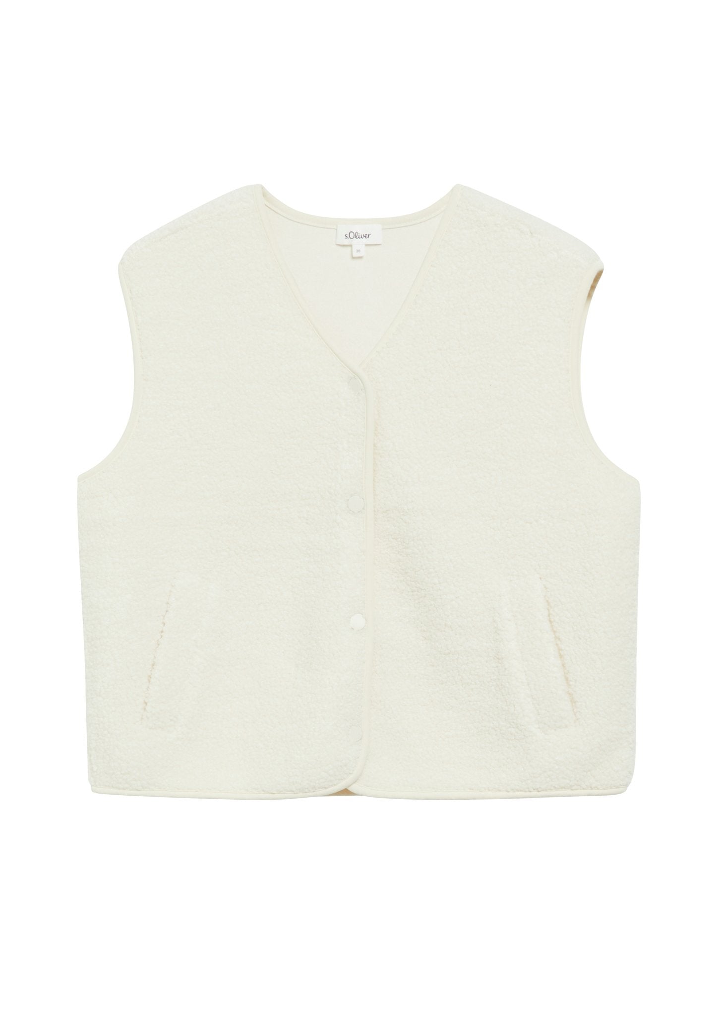 S. Oliver red Damen Indoorwesten White