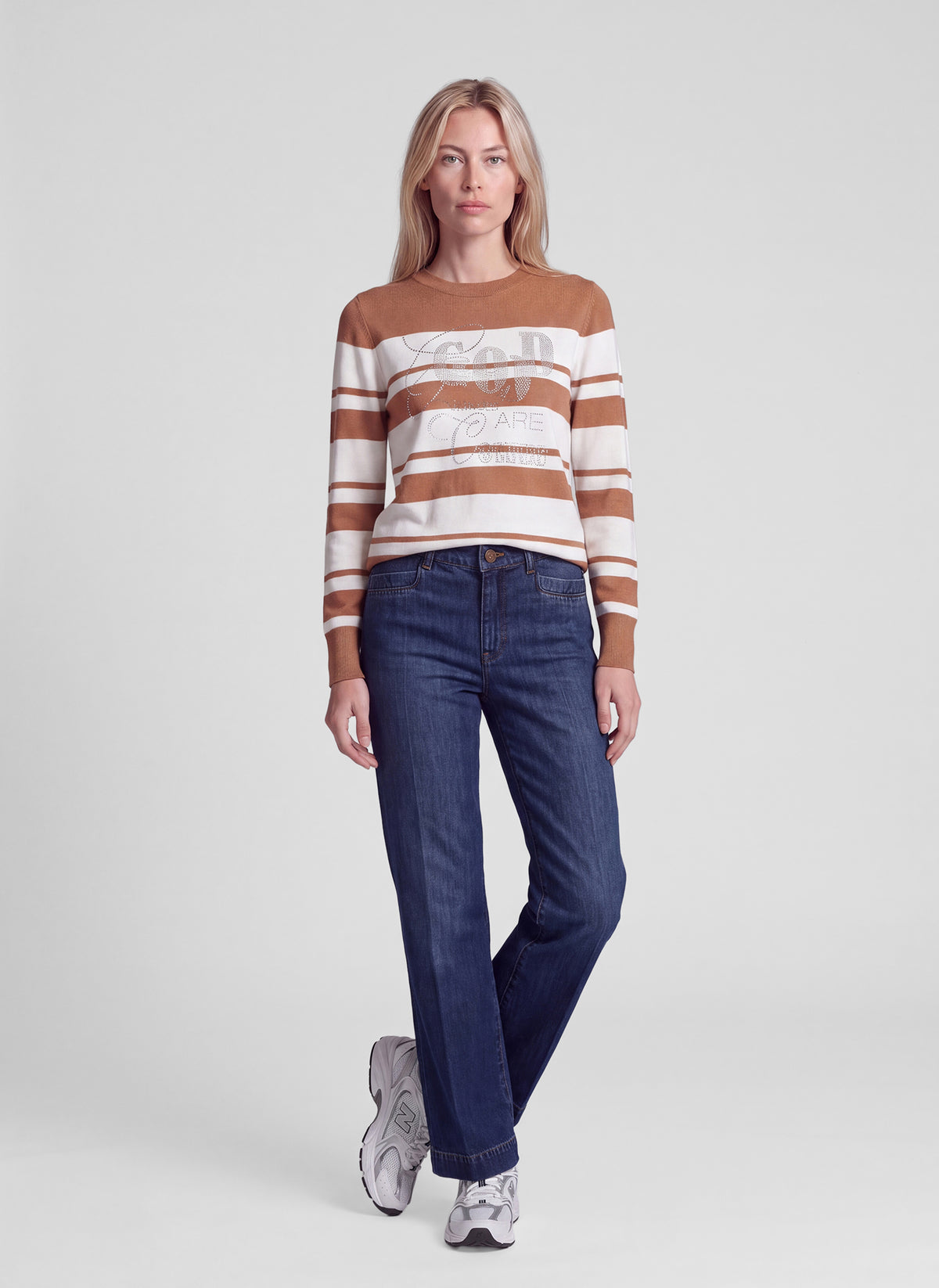 Rabe Damen Pullover Cognac
