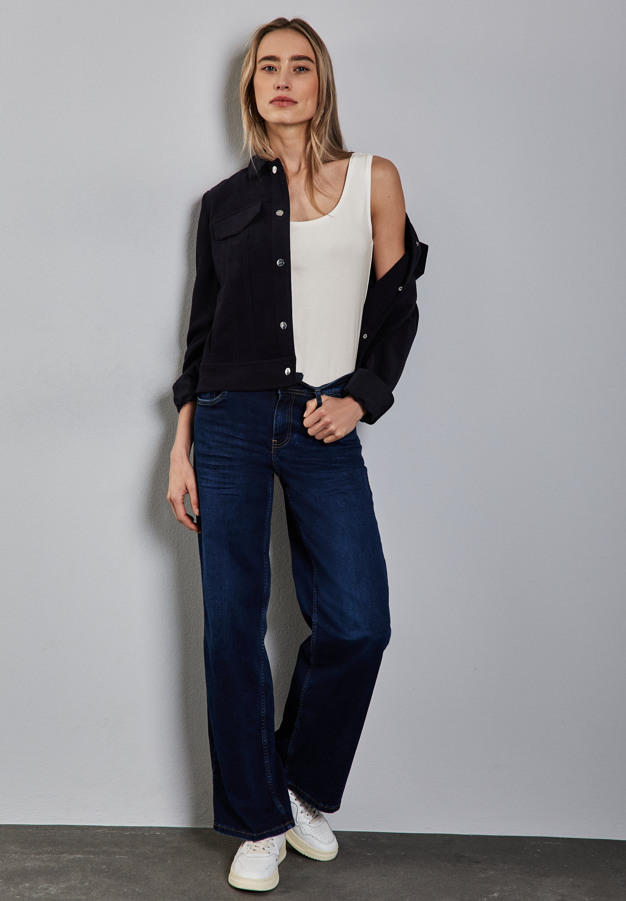 Street One Damen T-Shirts Off White