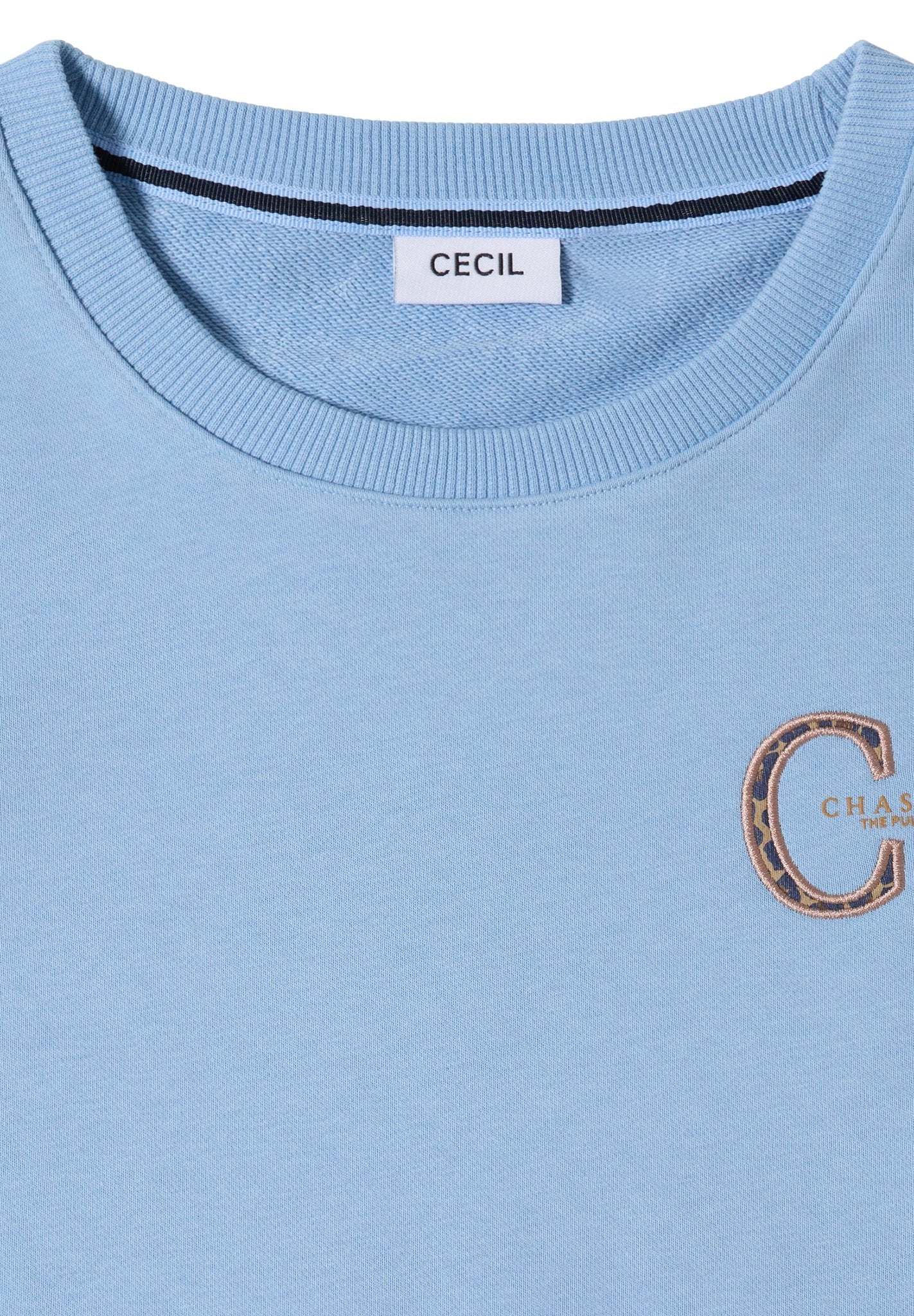 Cecil Damen Pullover Easy Blue