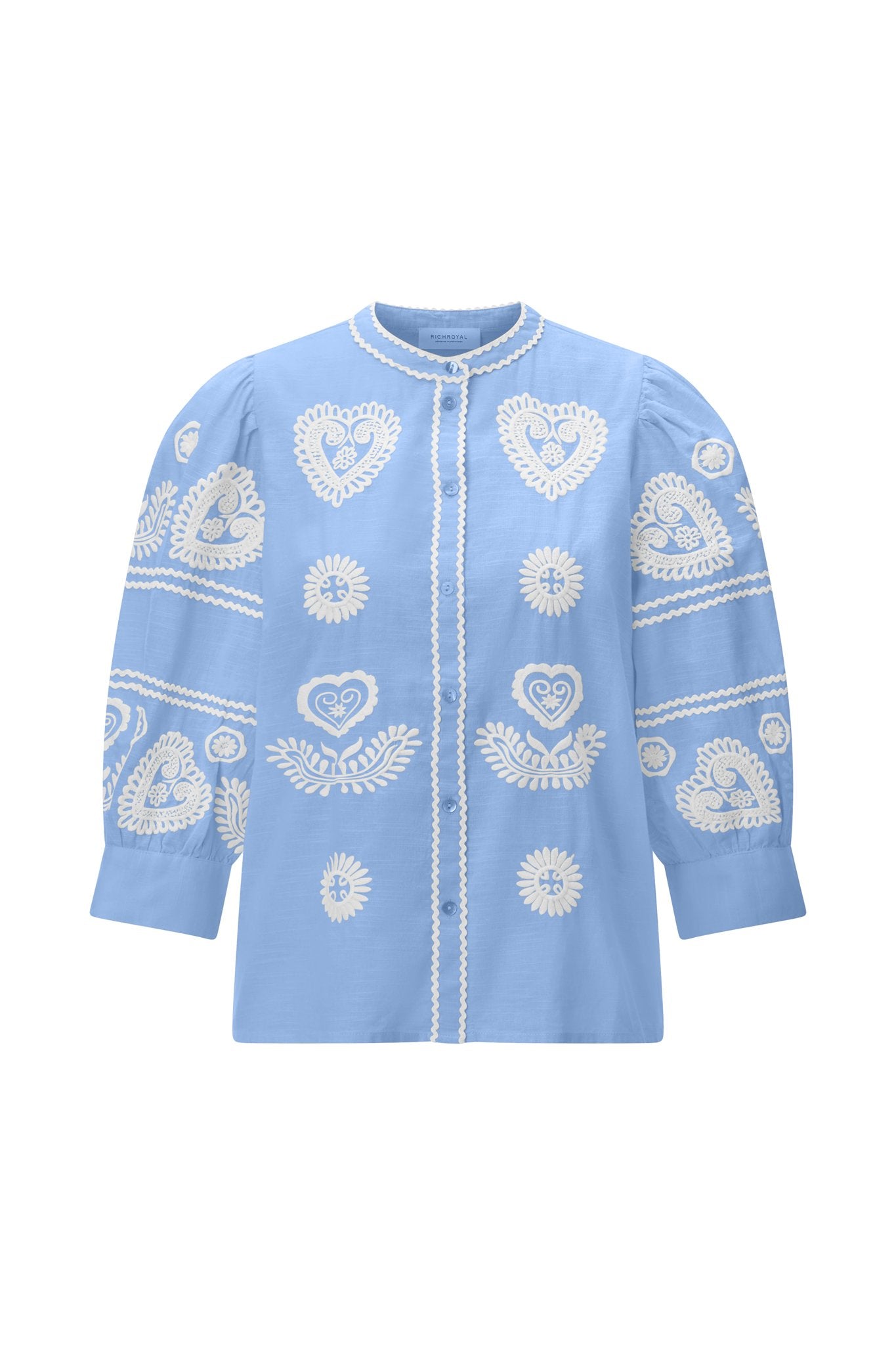 Rich & Royal Damen Blusen Skyway Blue