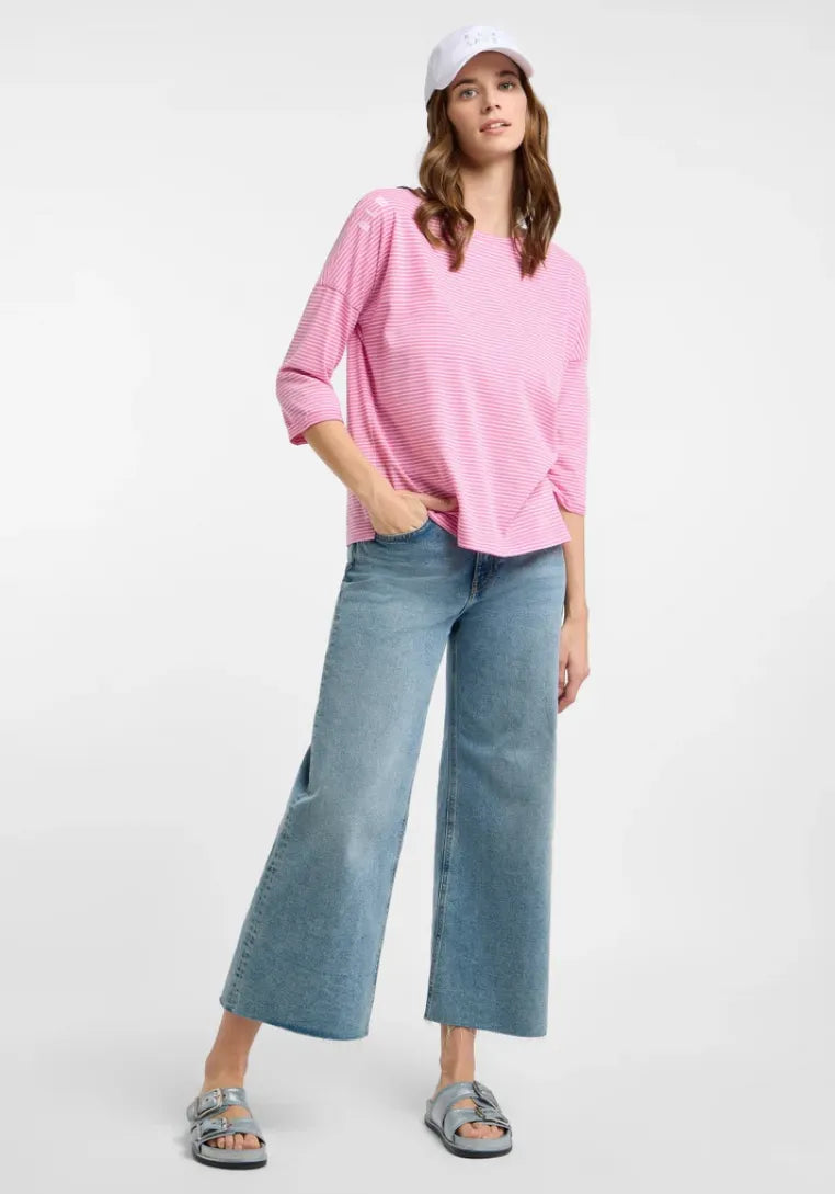 Elbsand Damen T-Shirts Magenta Sk
