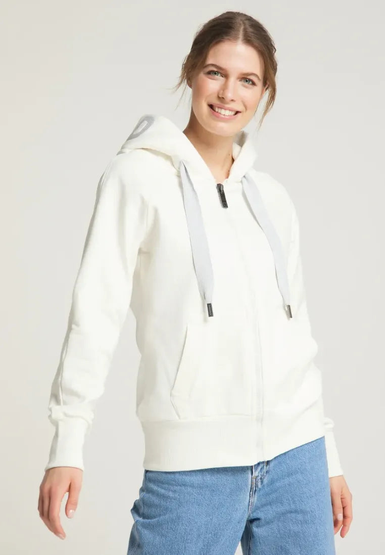 Elbsand Damen Sweatjacken Cloud White