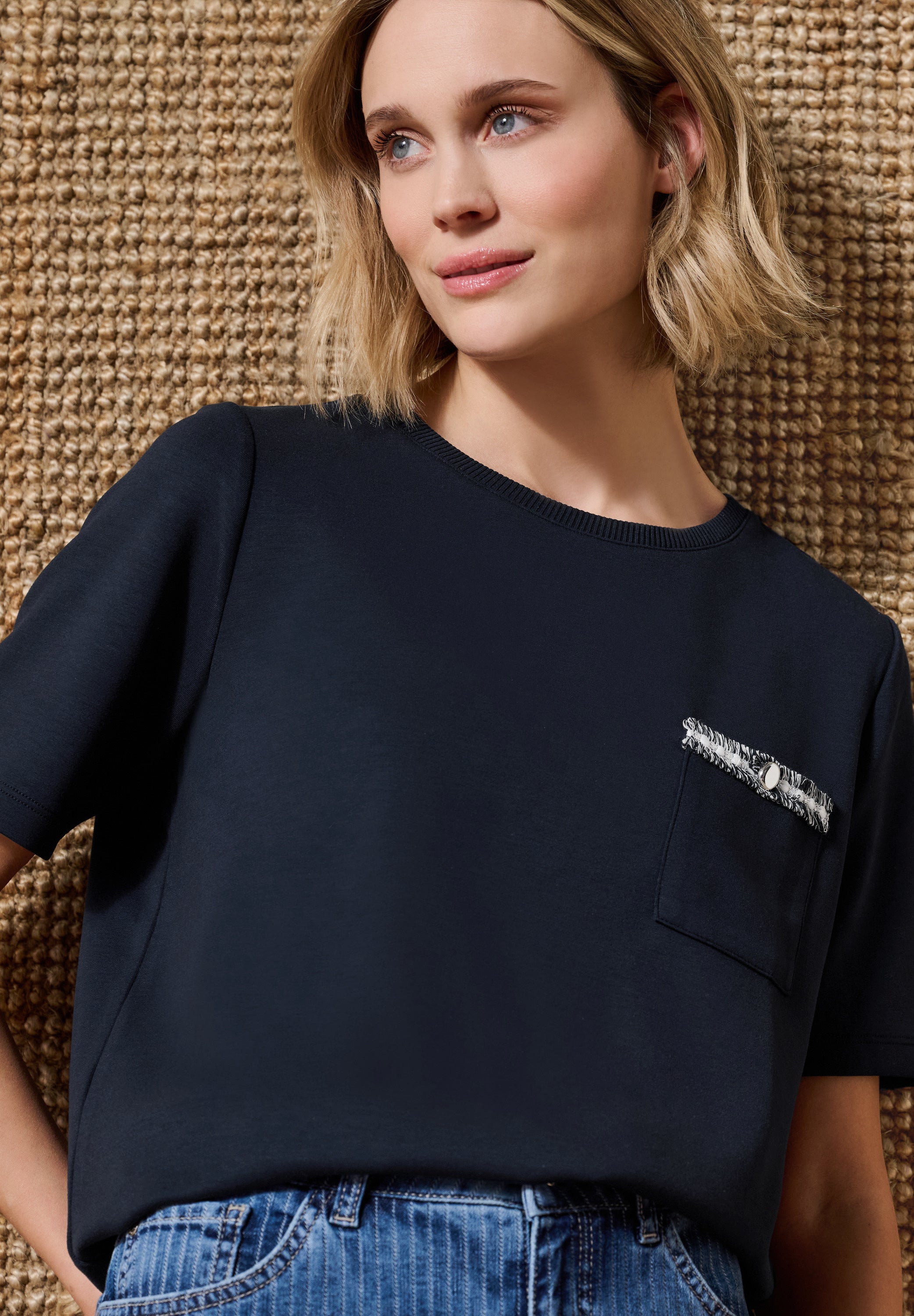 Street One Damen T-Shirts Darkest B