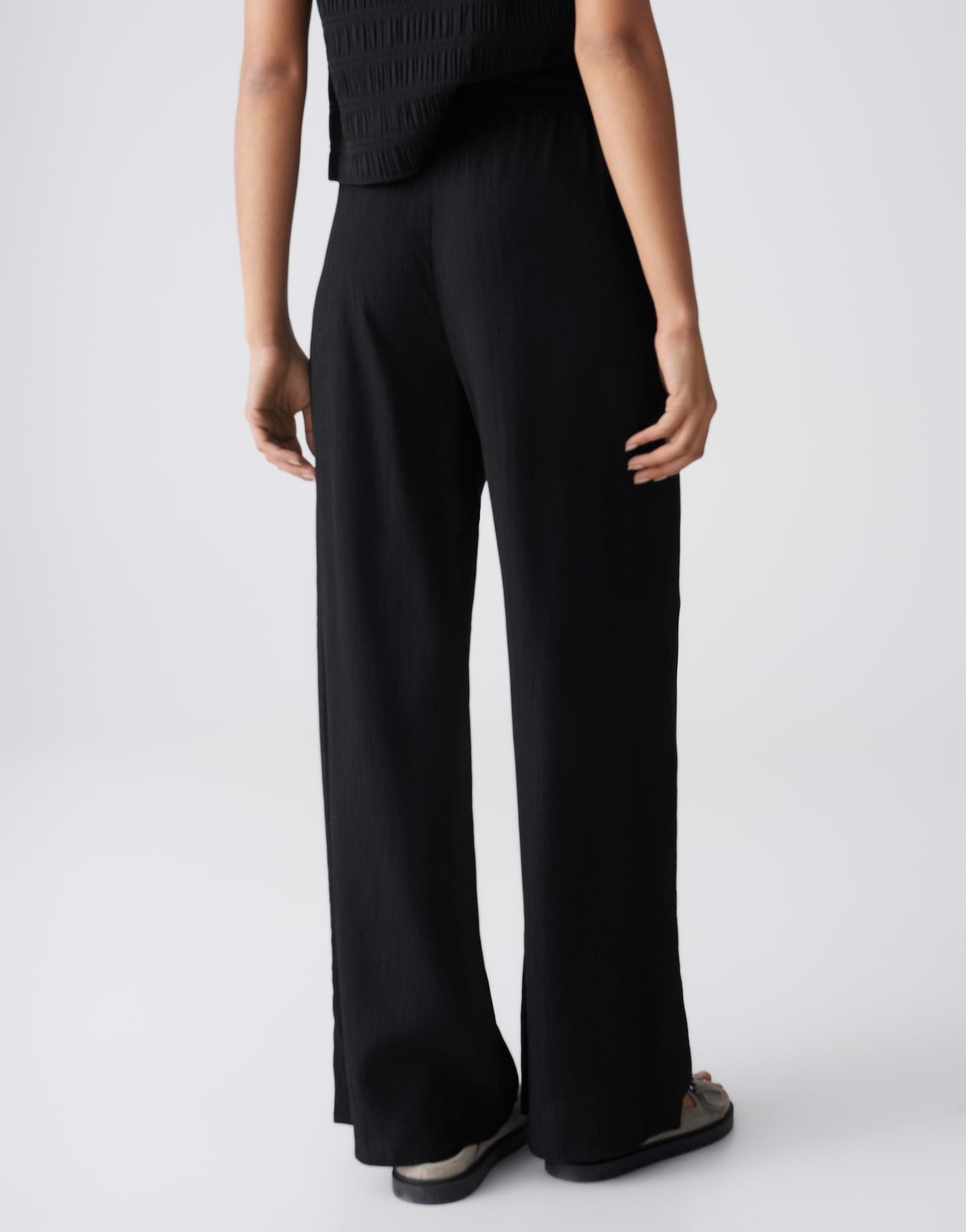 Opus Damen Hosen Black