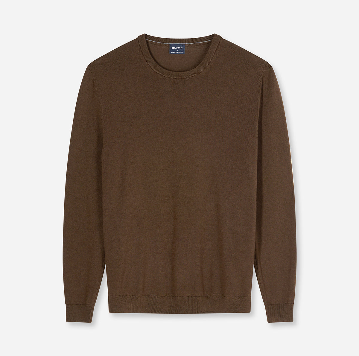 Olymp Herren Pullover Schwarzbraun