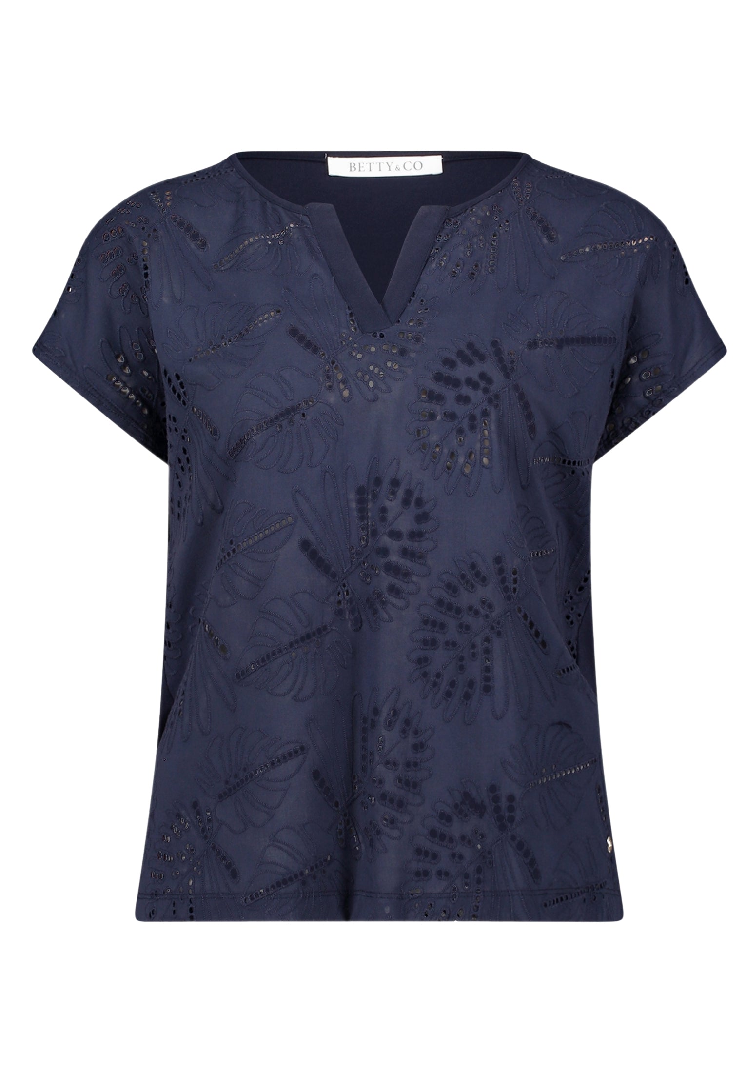 Betty & Co Damen T-Shirts Navy Blue