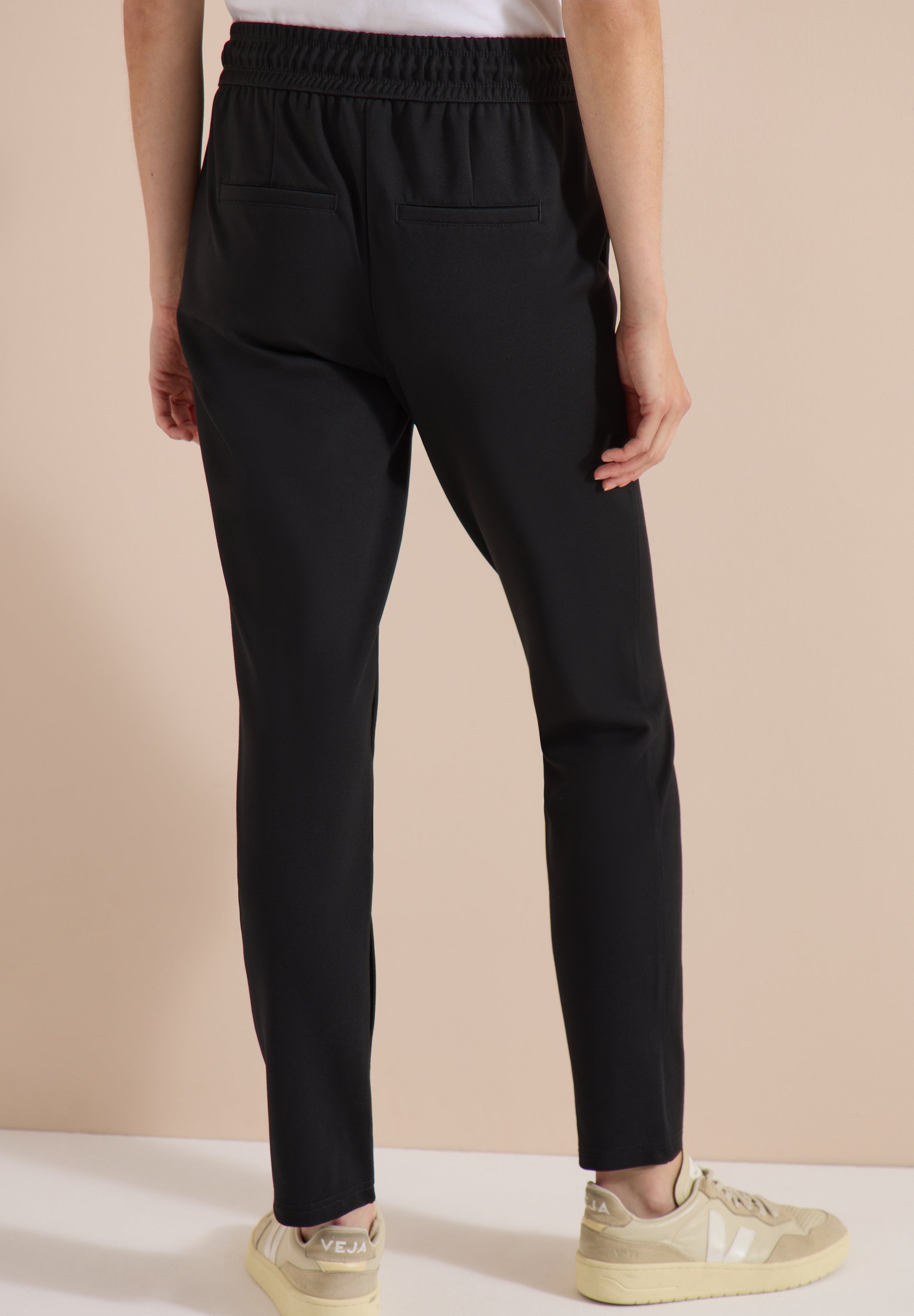 Cecil Damen Hosen Black
