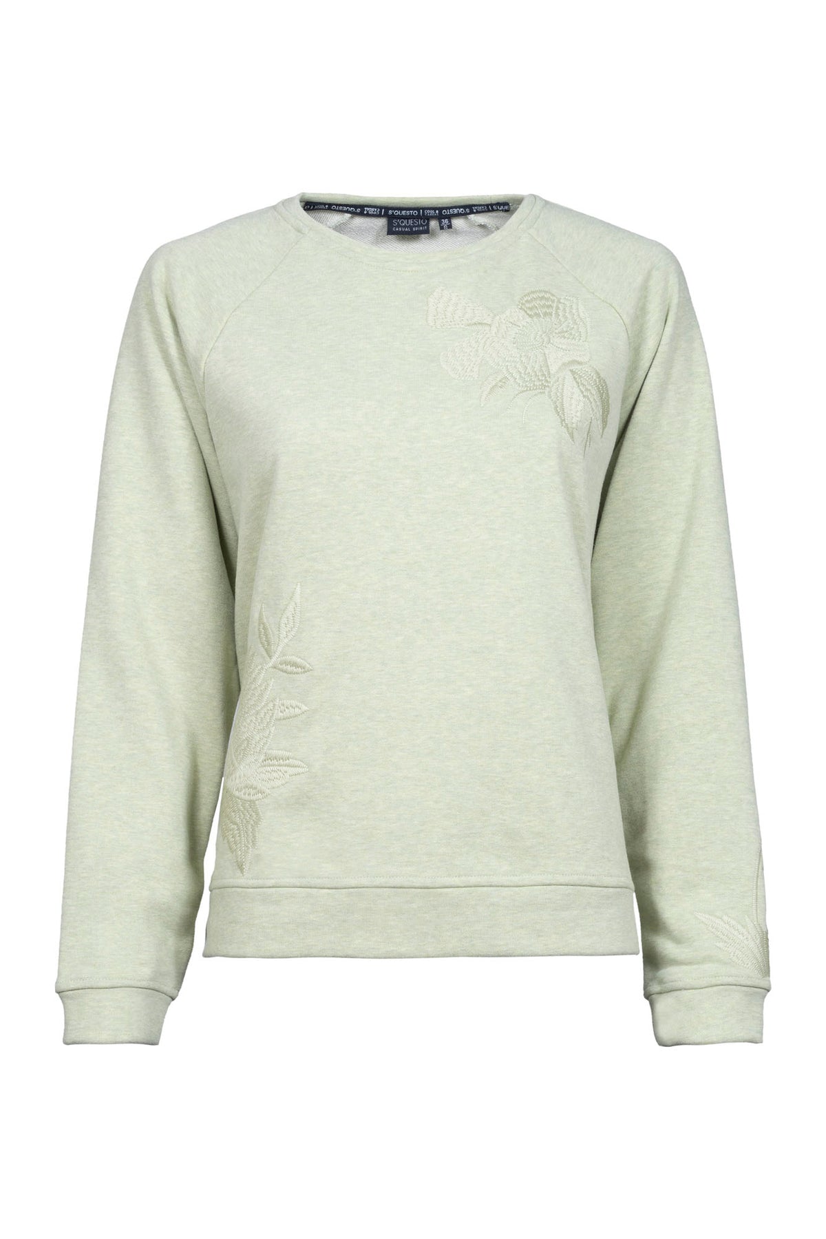 Soquesto Damen Sweatshirts Hellgrün