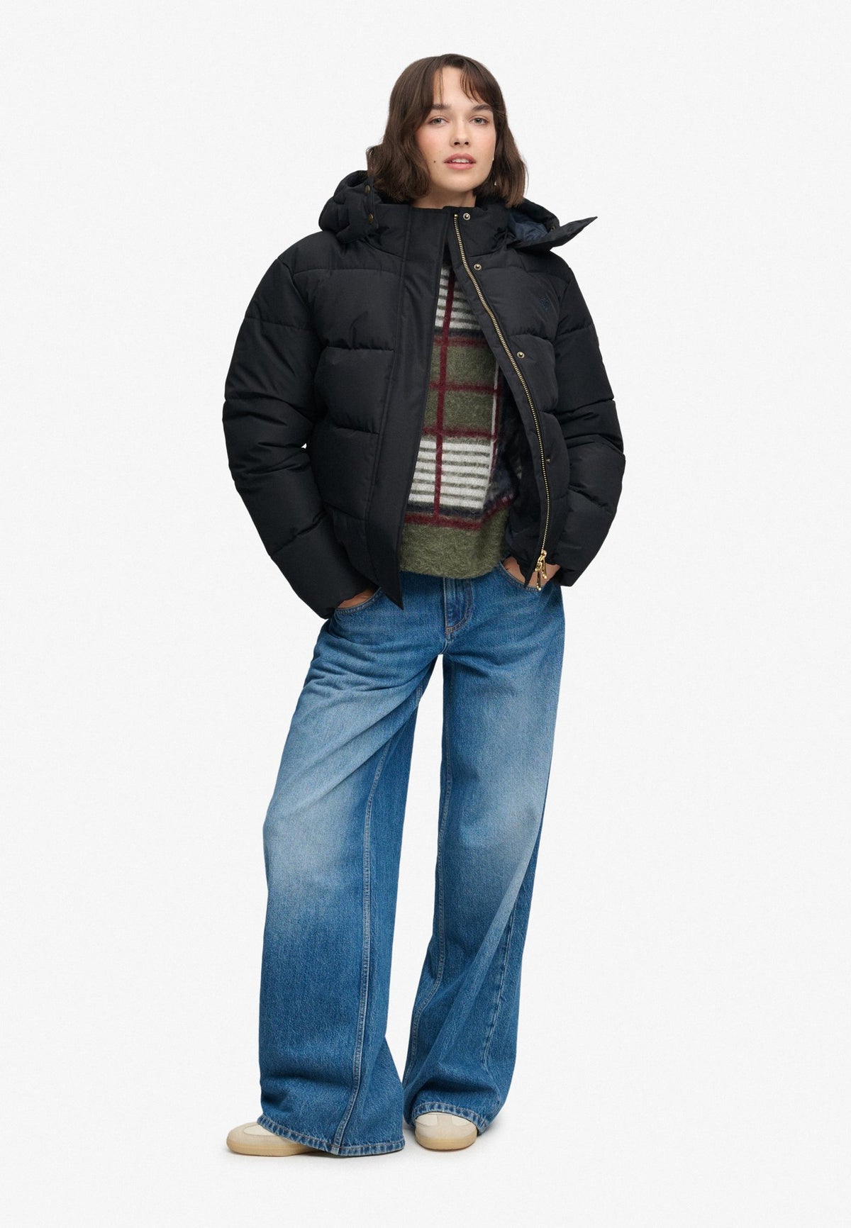 Superdry Damen Jacken A Black