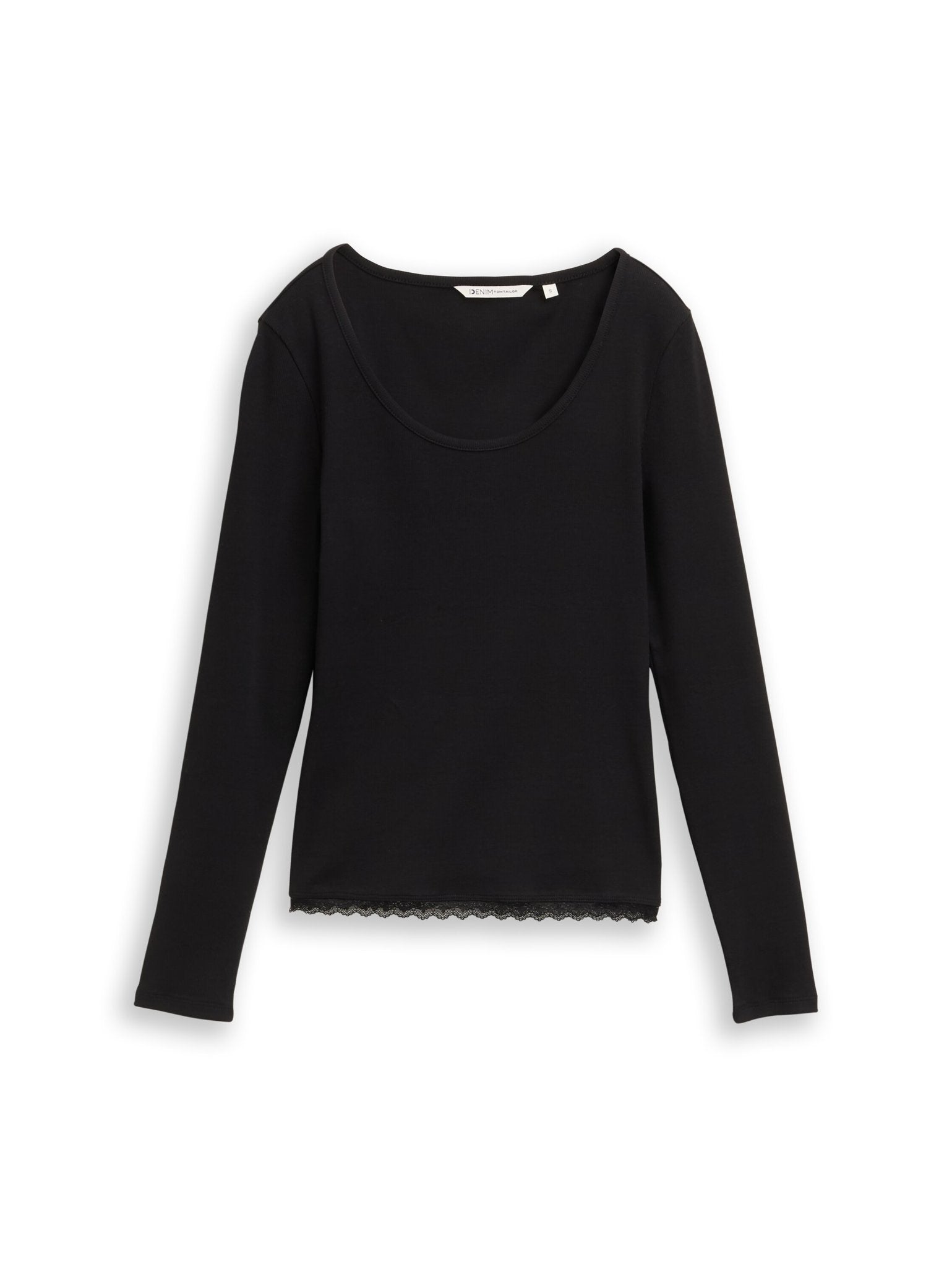 Tom Tailor denim Damen T-Shirts Deep Black