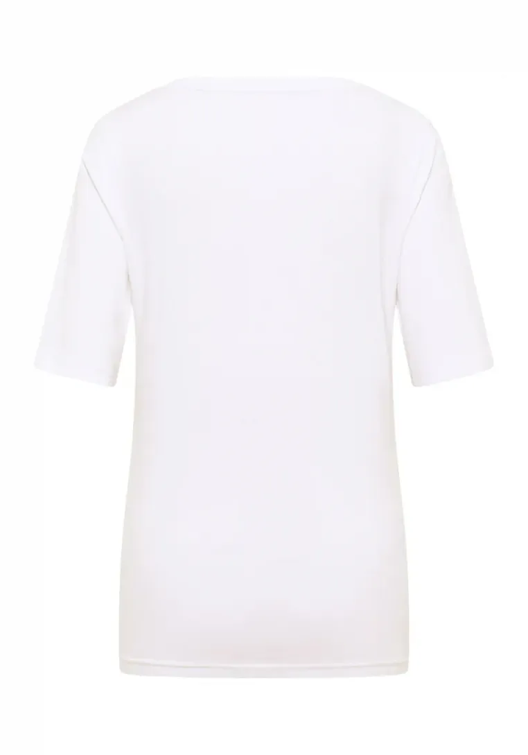 Elbsand Damen T-Shirts Bright Whi