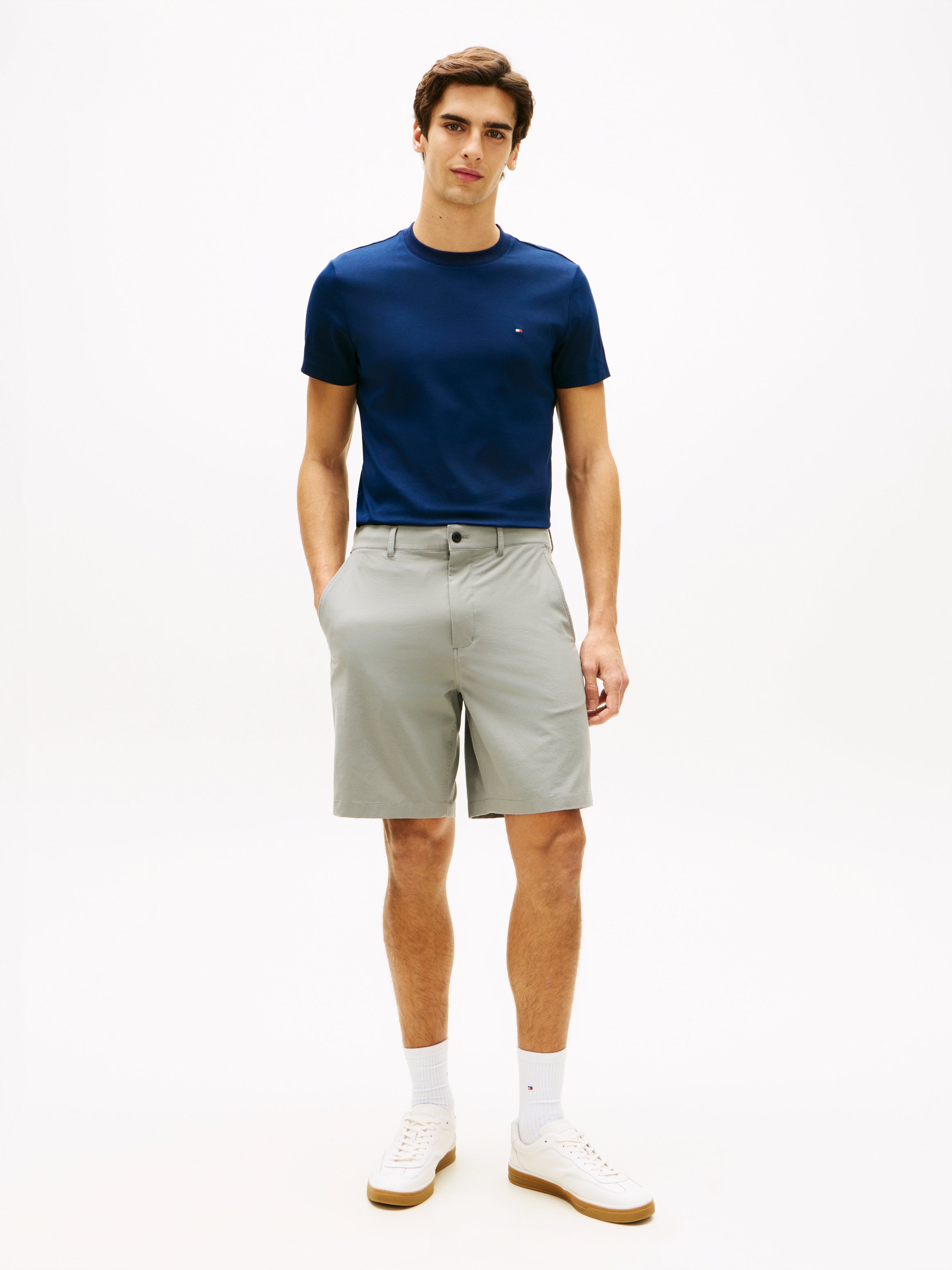 Tommy Hilfiger Herren Shorts Pr Grey