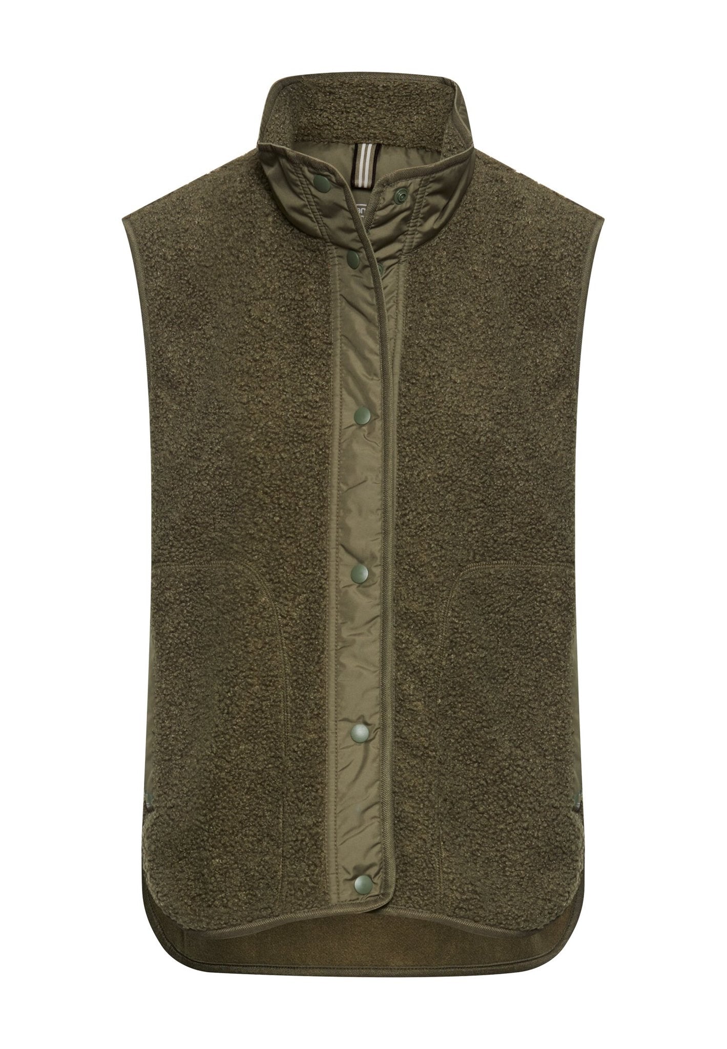 Camel active Damen Outdoorwesten Dark Olive