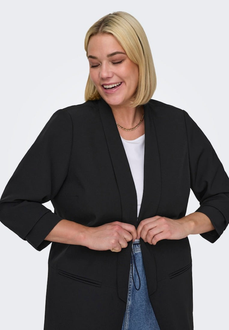 Only Caramkoma Damen Blazer Black