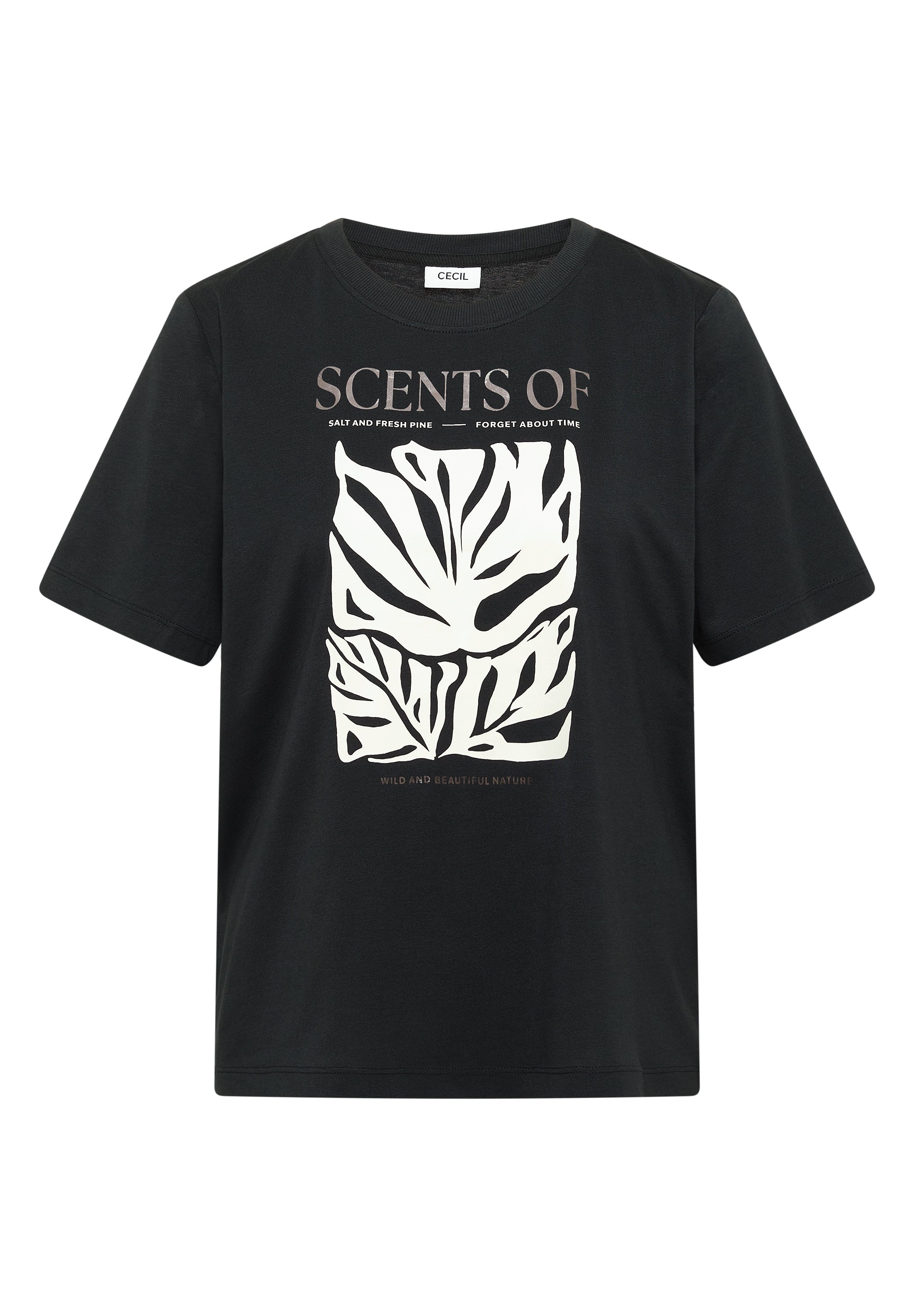 Cecil Damen T-Shirts Palm Bree