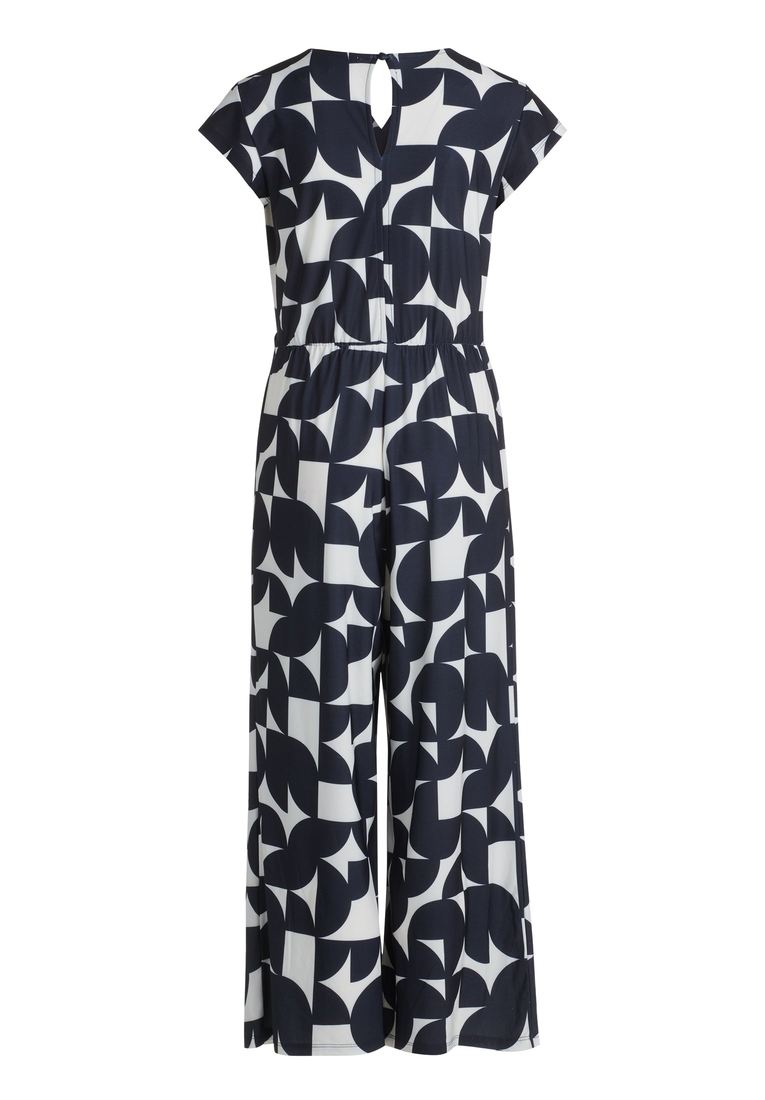 Betty & Co Damen Jumpsuits Black/Cream