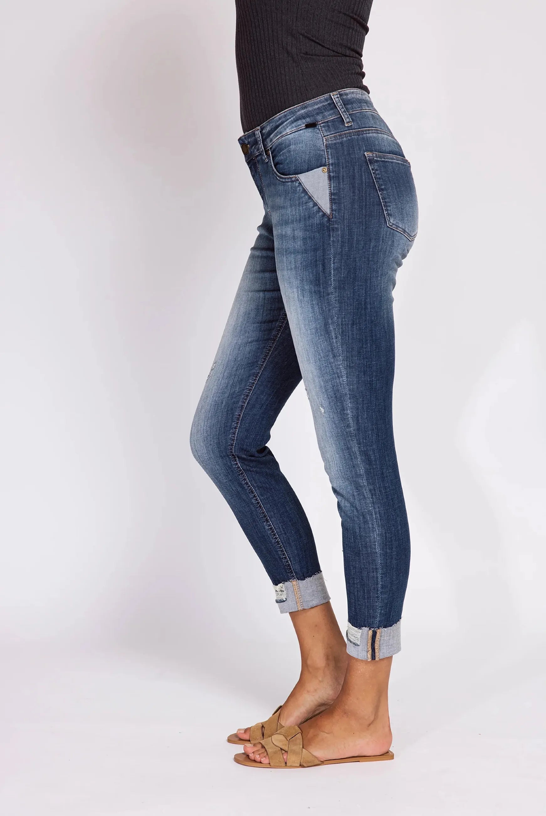 Zhrill Damen Jeans Blue