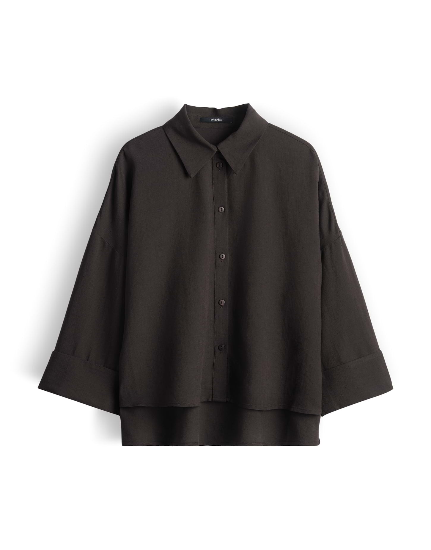 Someday Damen Blusen Dark Truffle