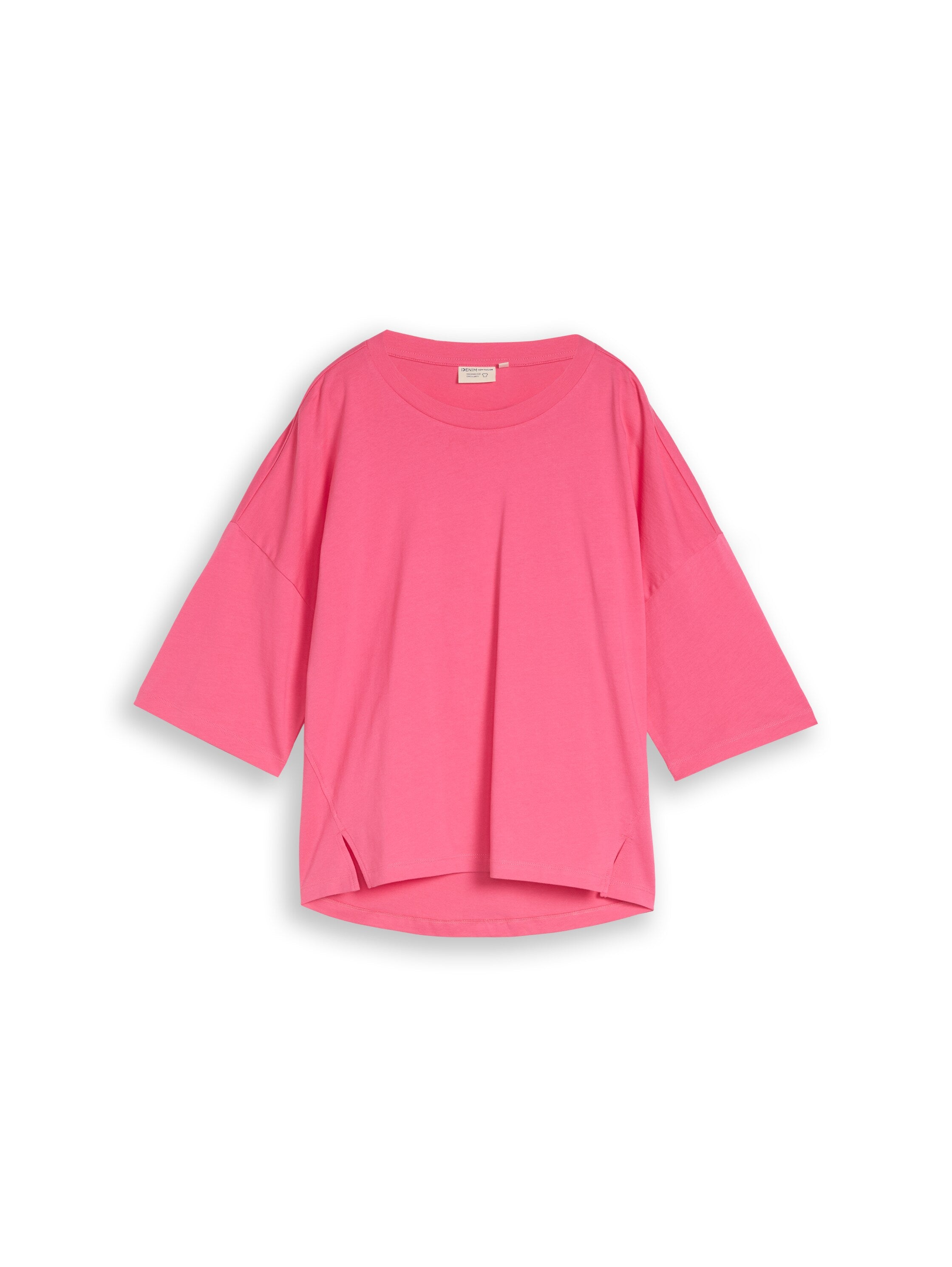 Tom Tailor denim Damen T-Shirts Soft Bright Pin