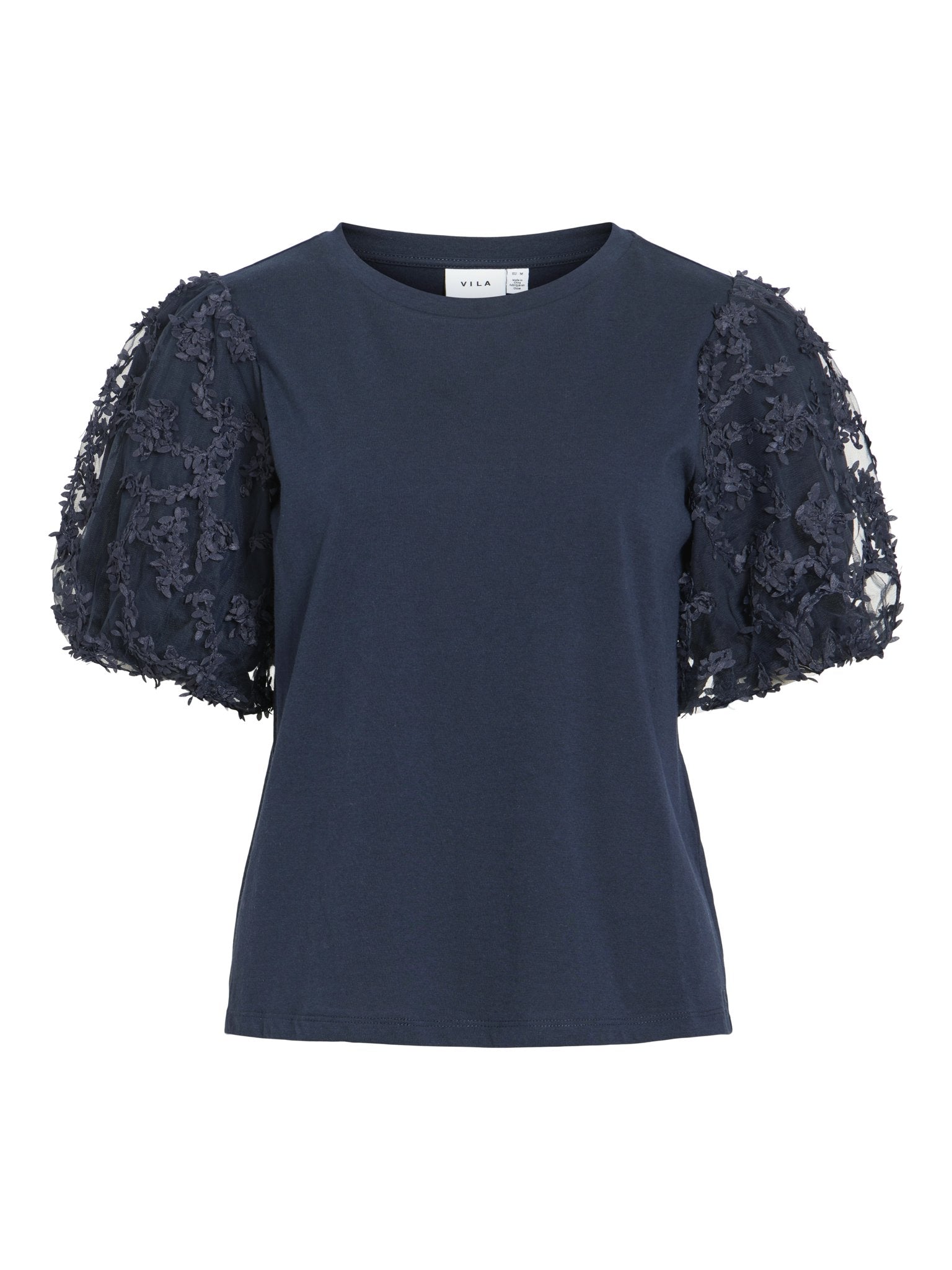 Vila Damen Tops Navy Blazer