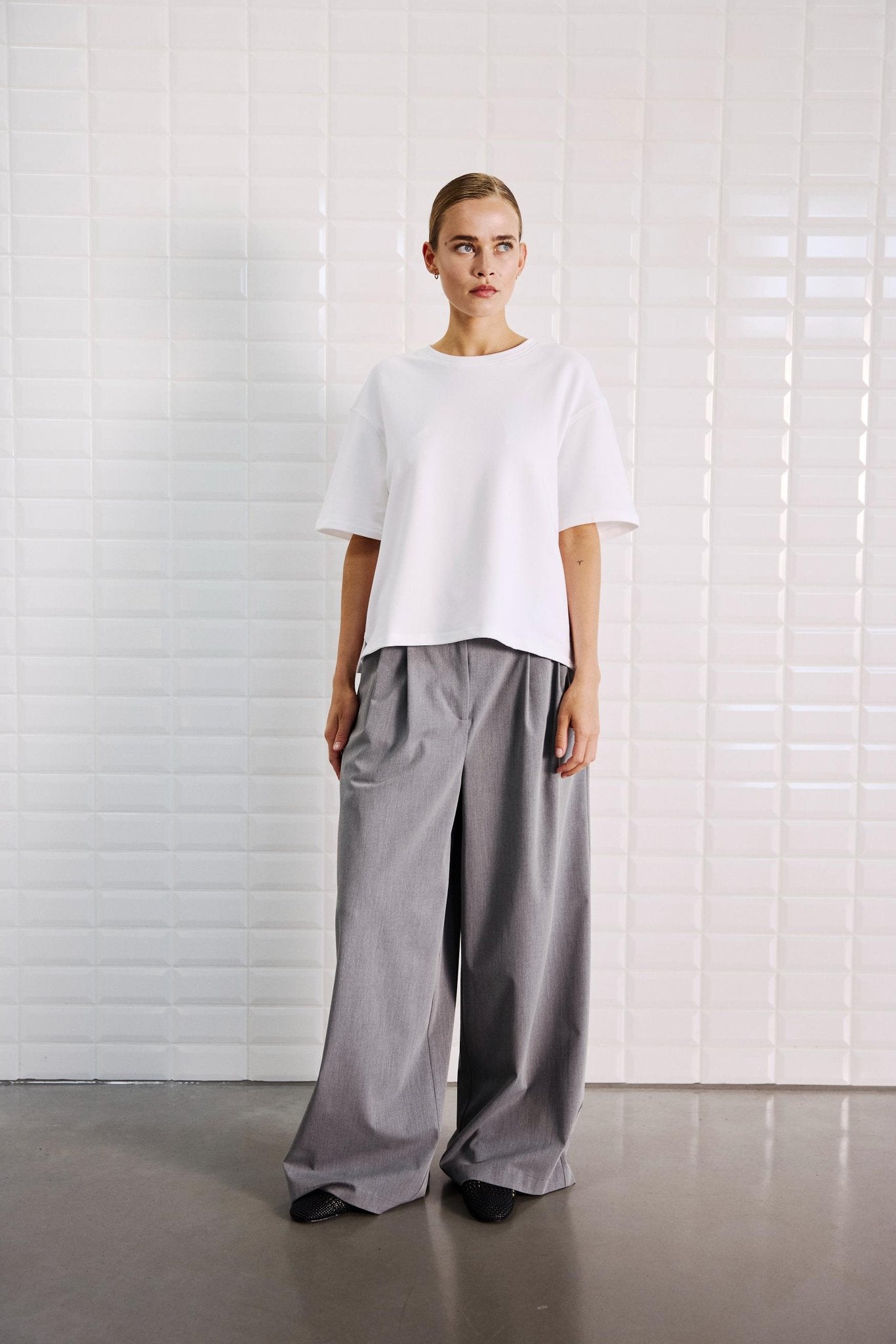 Withblack Damen Tops White