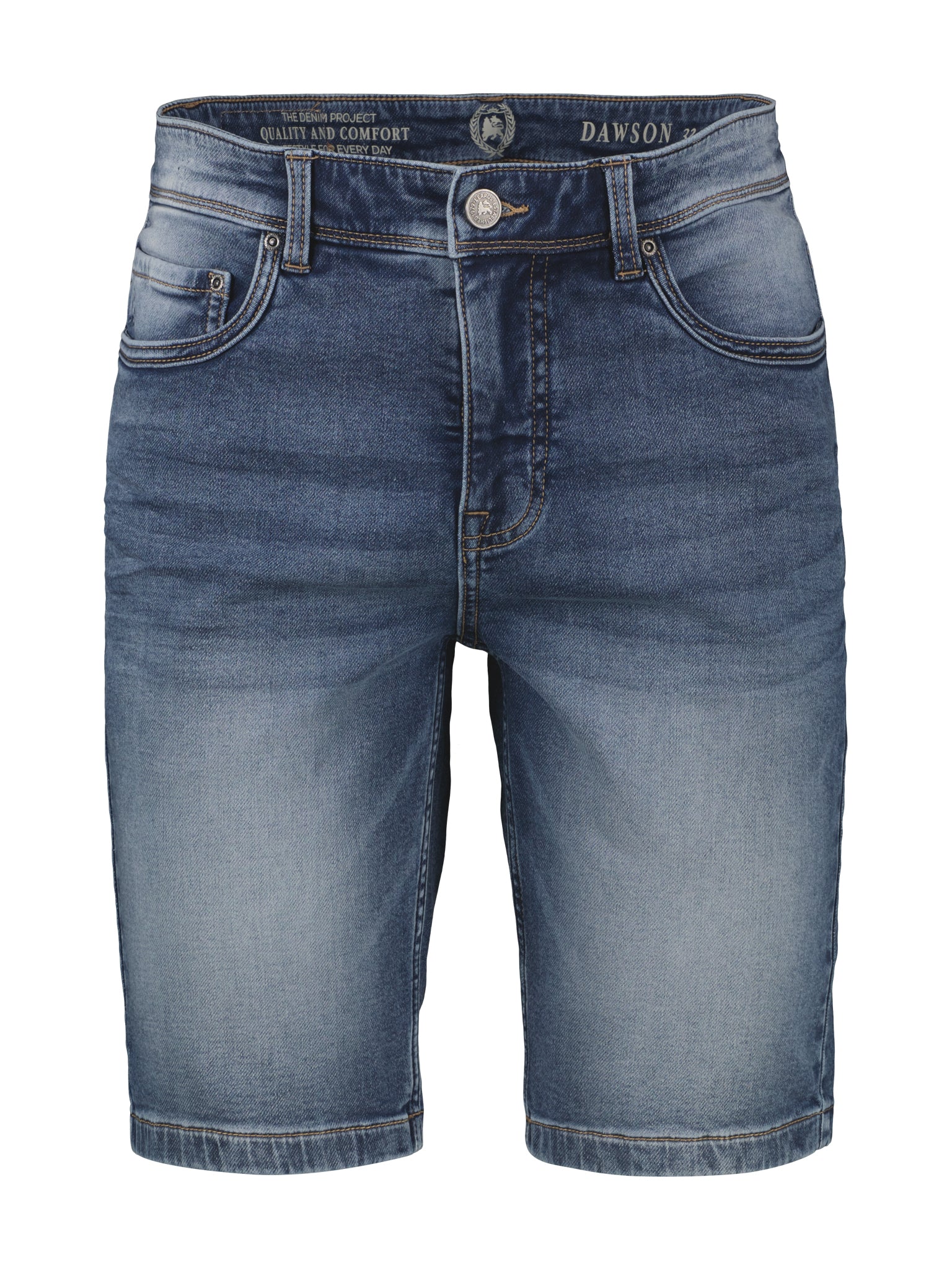 Lerros Herren Shorts Mid Blue Used W