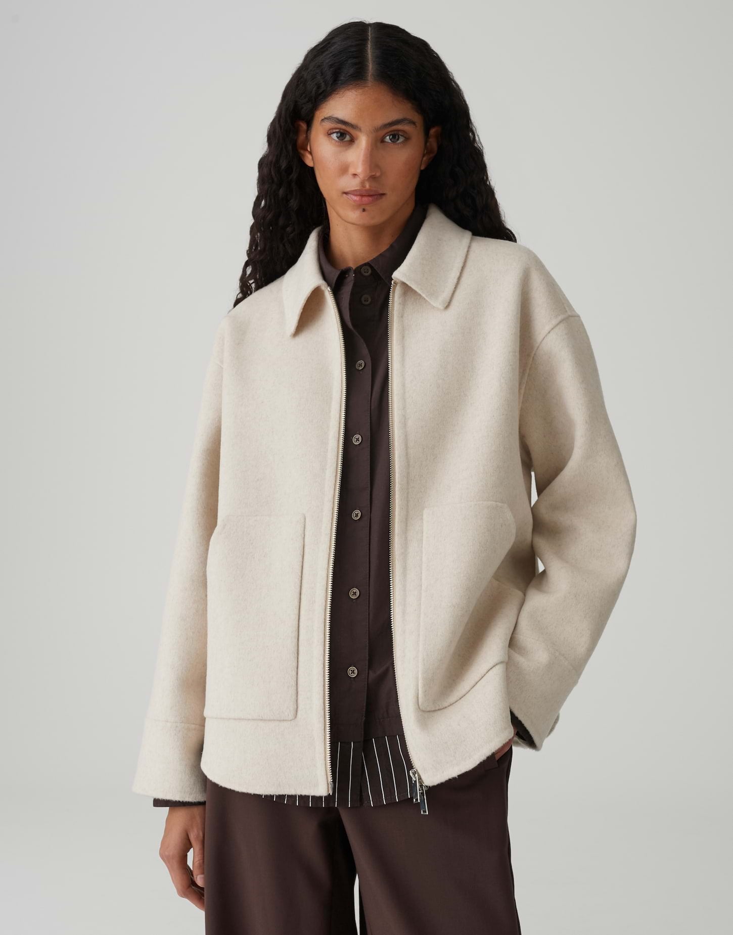 Opus Damen Jacken Natural Glaze
