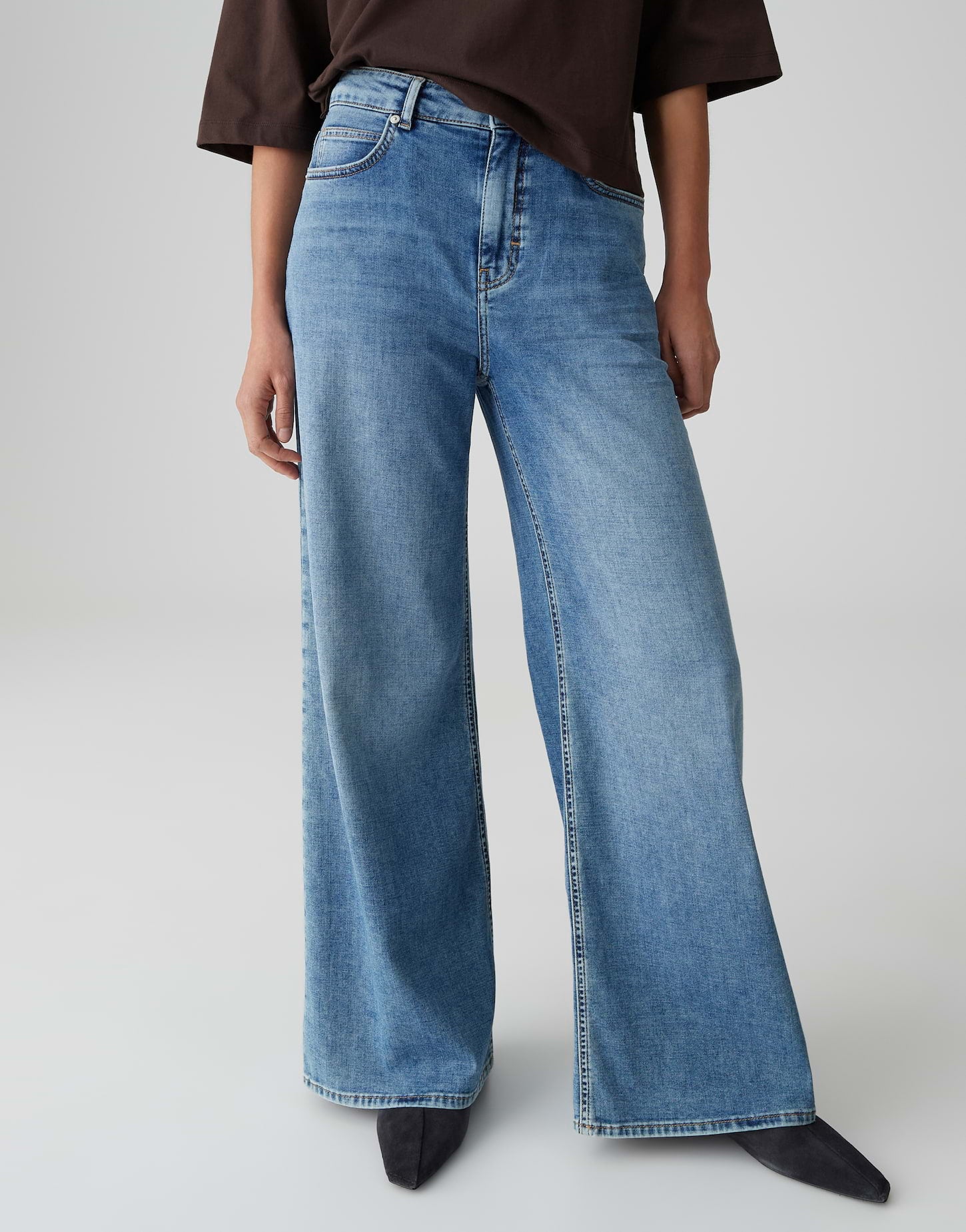 Opus Pants Damen Jeans Mid River