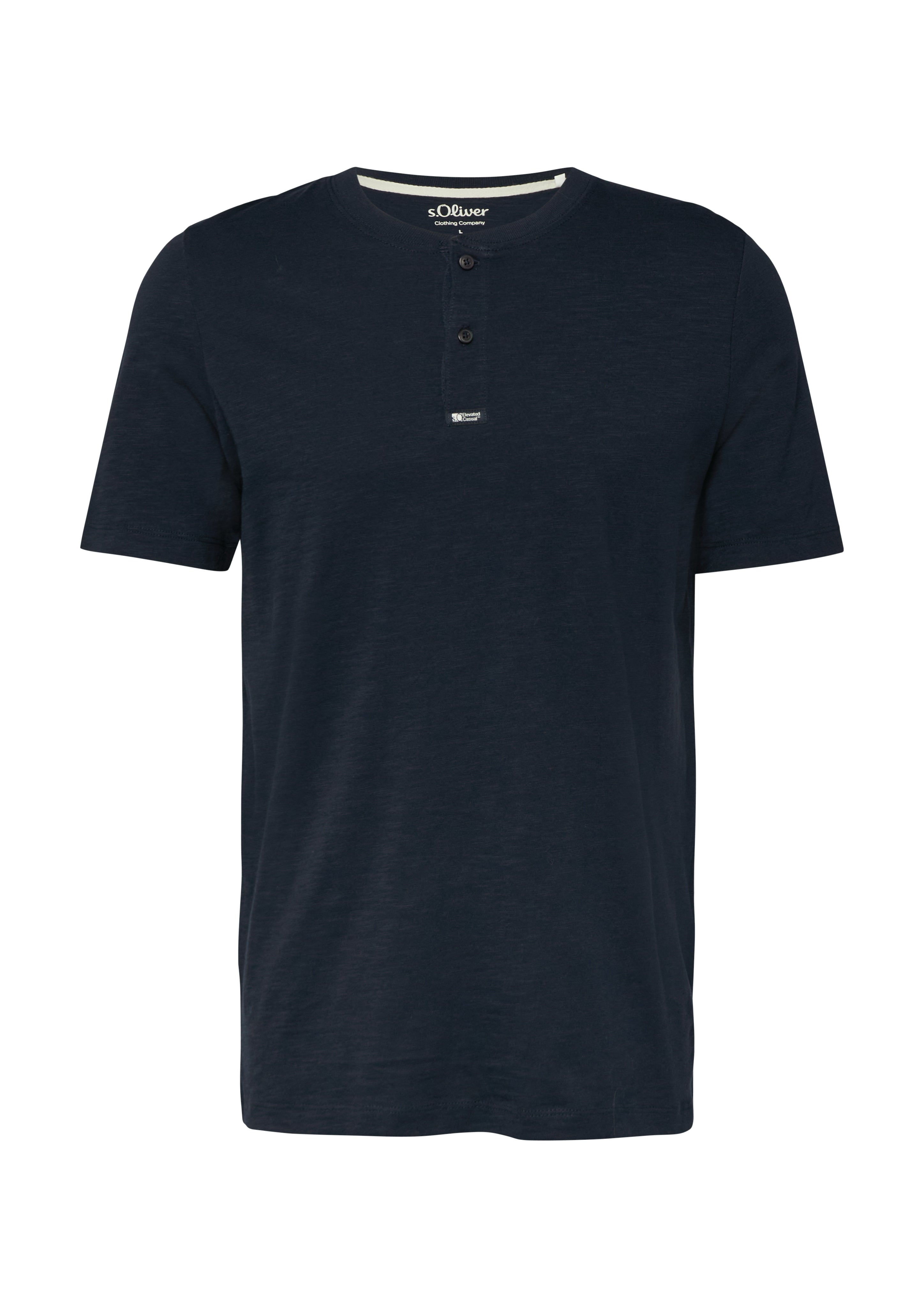 S. Oliver red Herren T-Shirts kurz Blue
