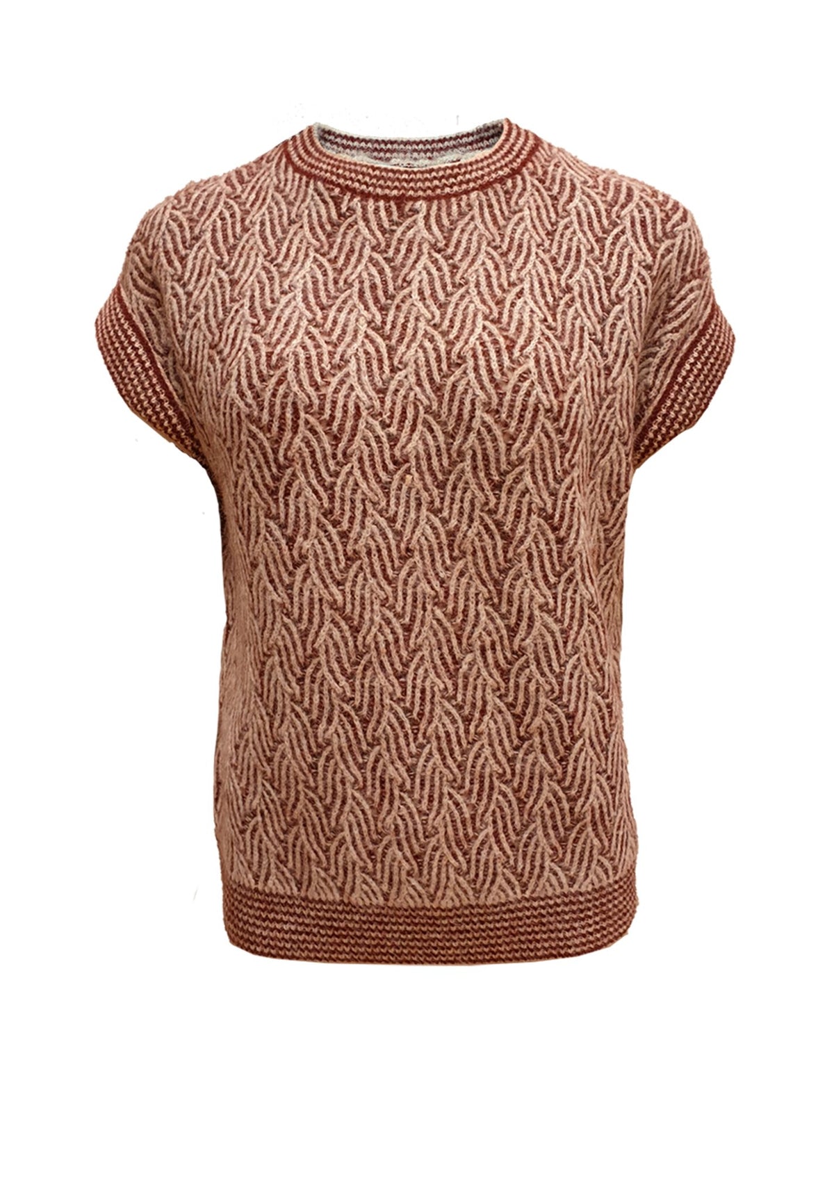 Bianca Damen Pullover Red Mix