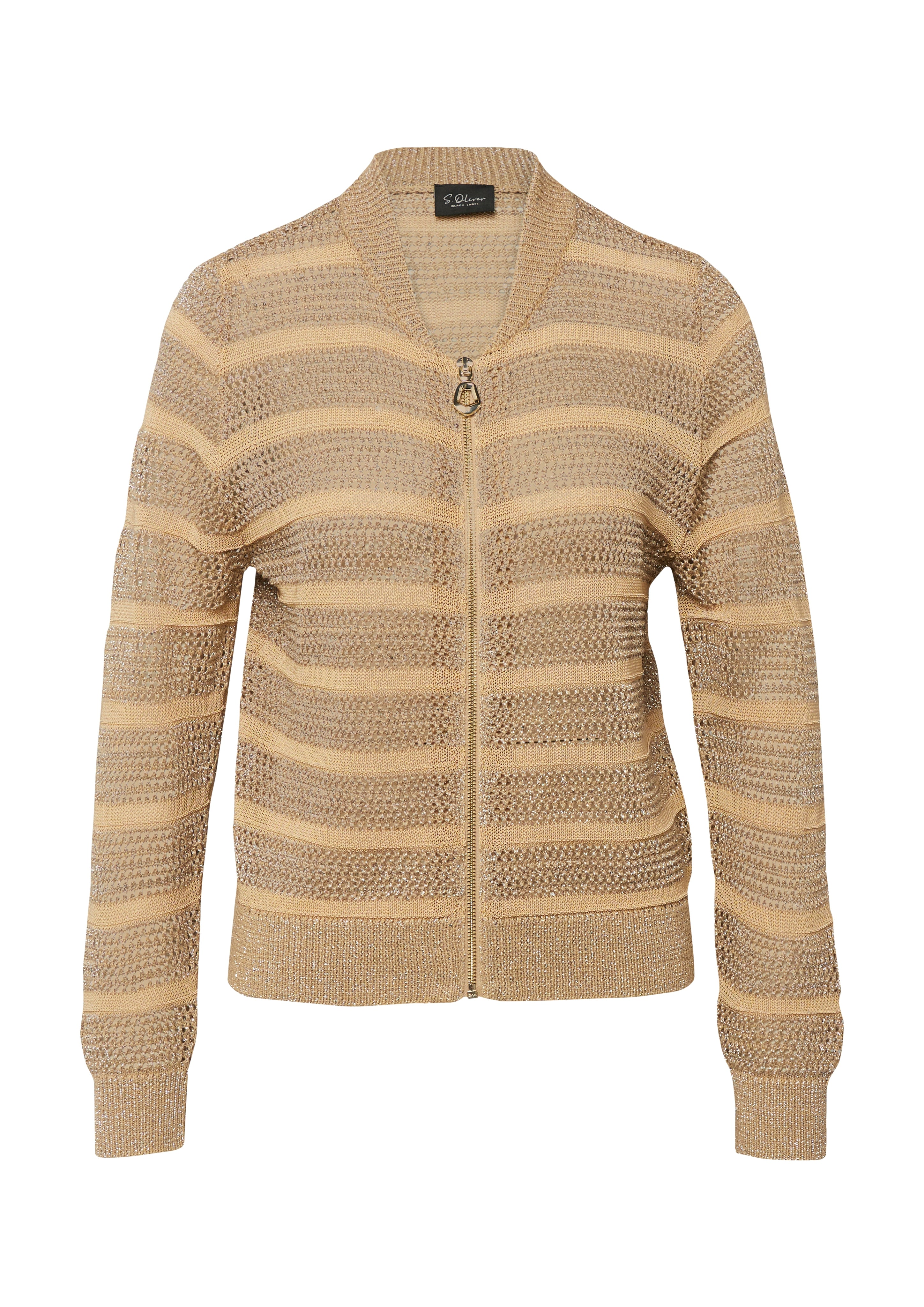 S. Oliver black Damen Strickjacken Brown