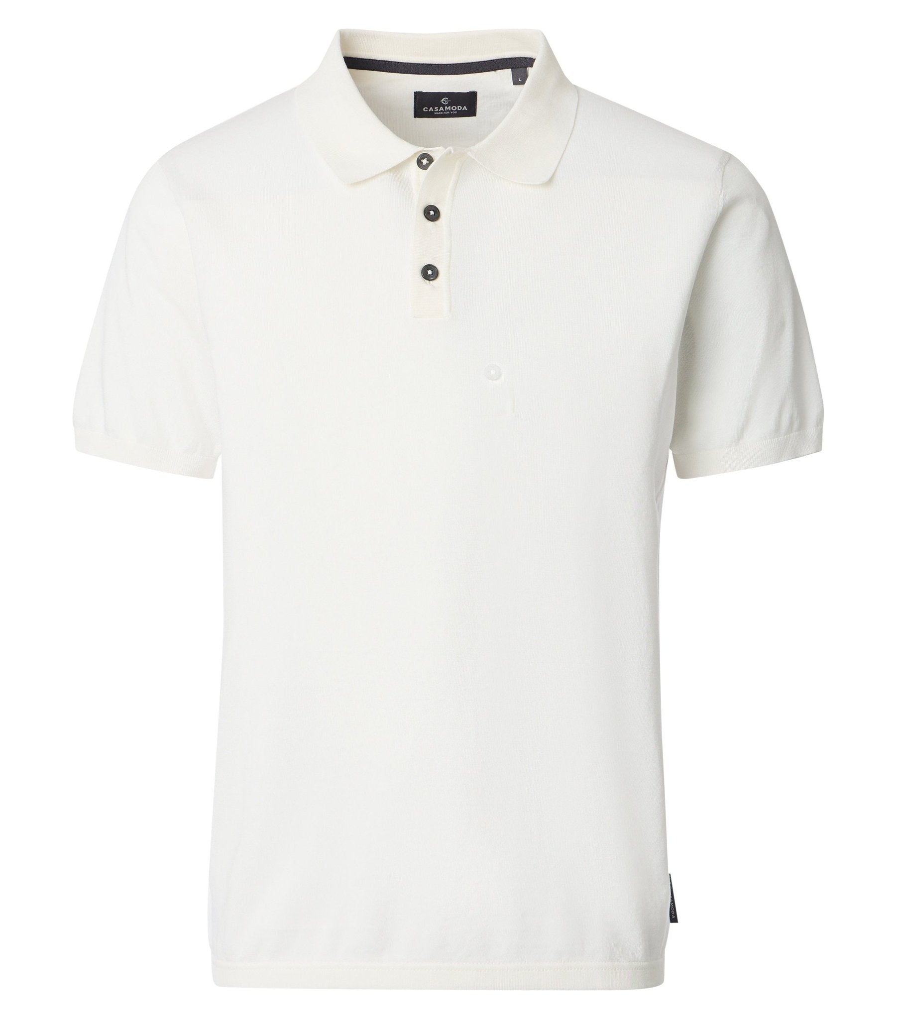 Casa Moda Herren Polo-Shirts Weiss