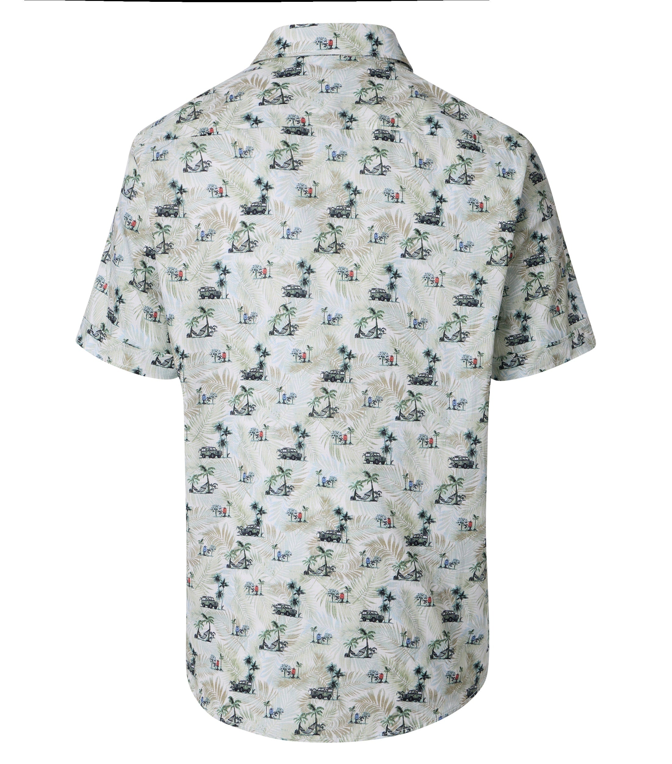 Casa Moda Herren Hemden kurz Gruen