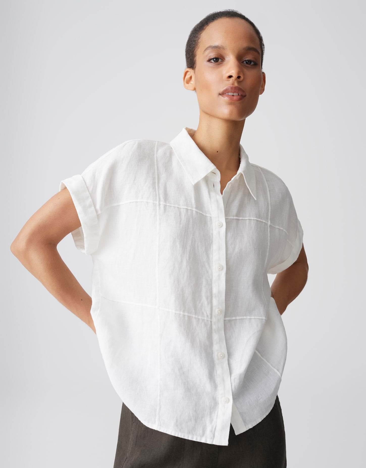 Opus Damen Blusen Milk