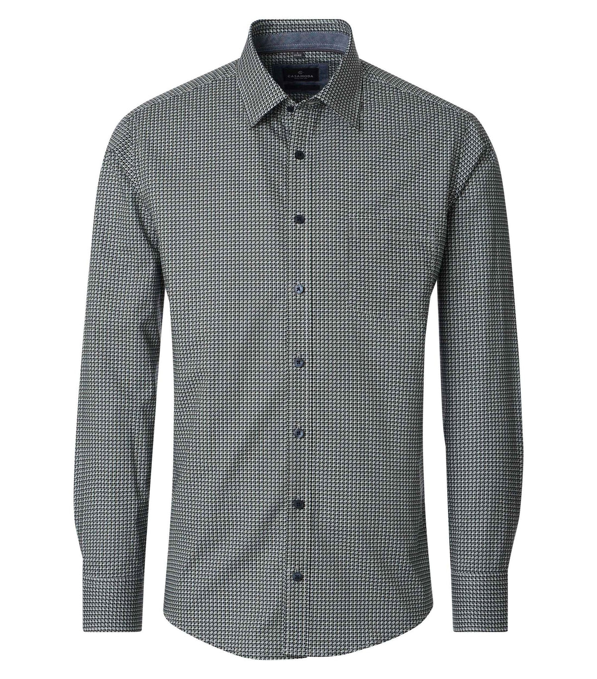 Casa Moda Herren Hemden Gruen