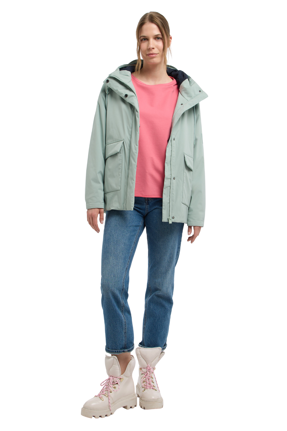 Elbsand Damen Jacken Silt Green