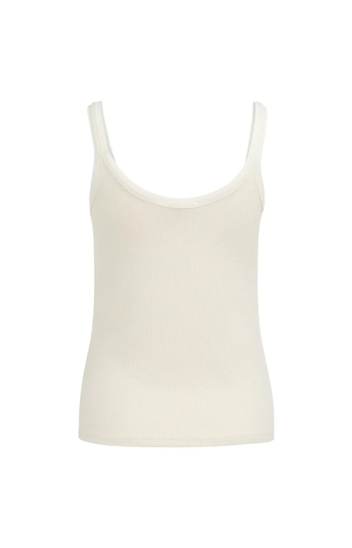 Eng anliegendes Tanktop mit Mesh-Besatz