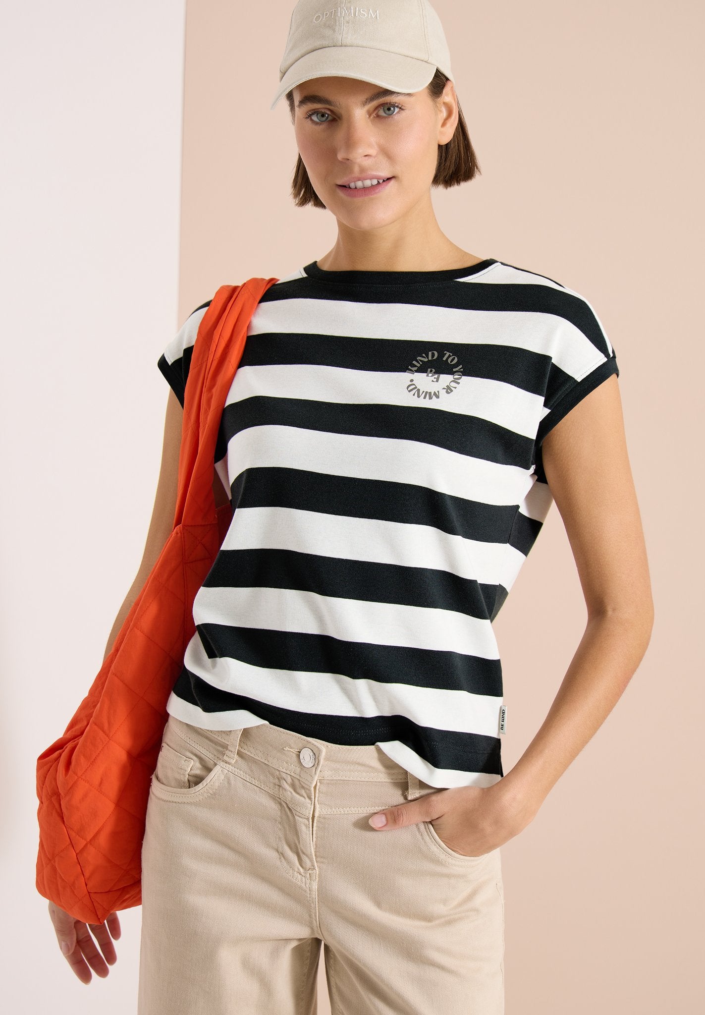 Cecil Damen T-Shirts Palm Bree