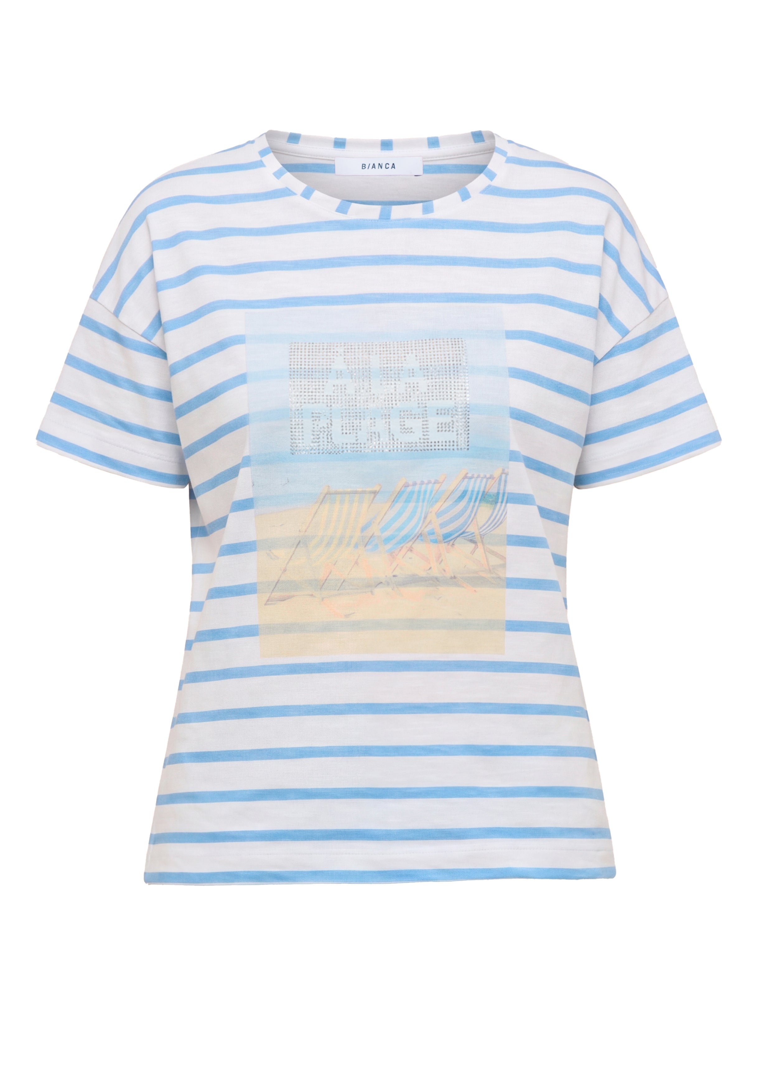 Bianca Damen T-Shirts Blue Mix