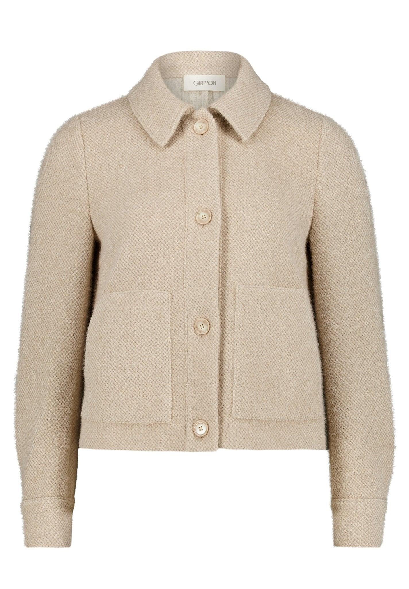 Cartoon Damen Blazer White Swan