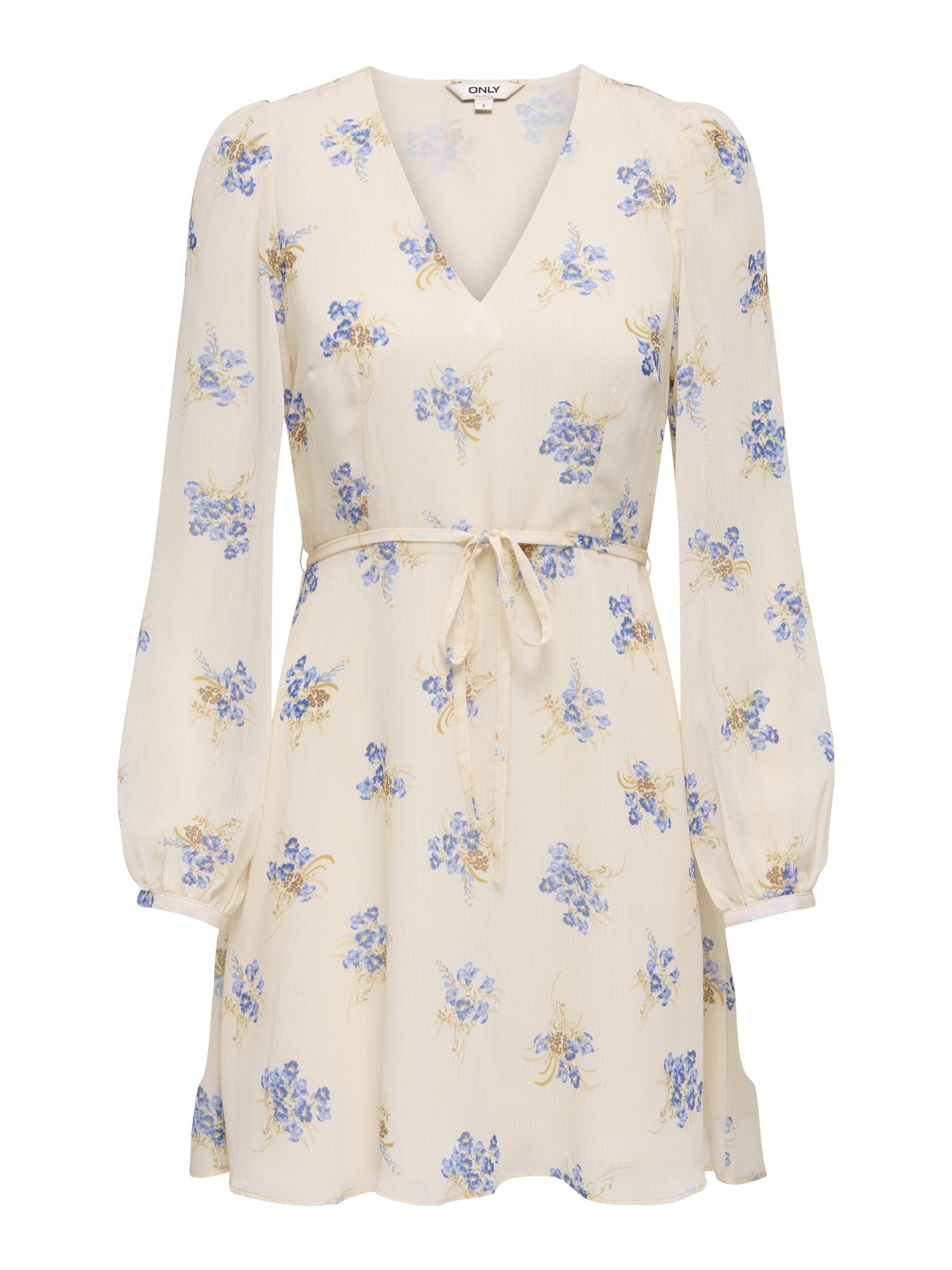 only Damen Kleider Cloud Dancer/Bl