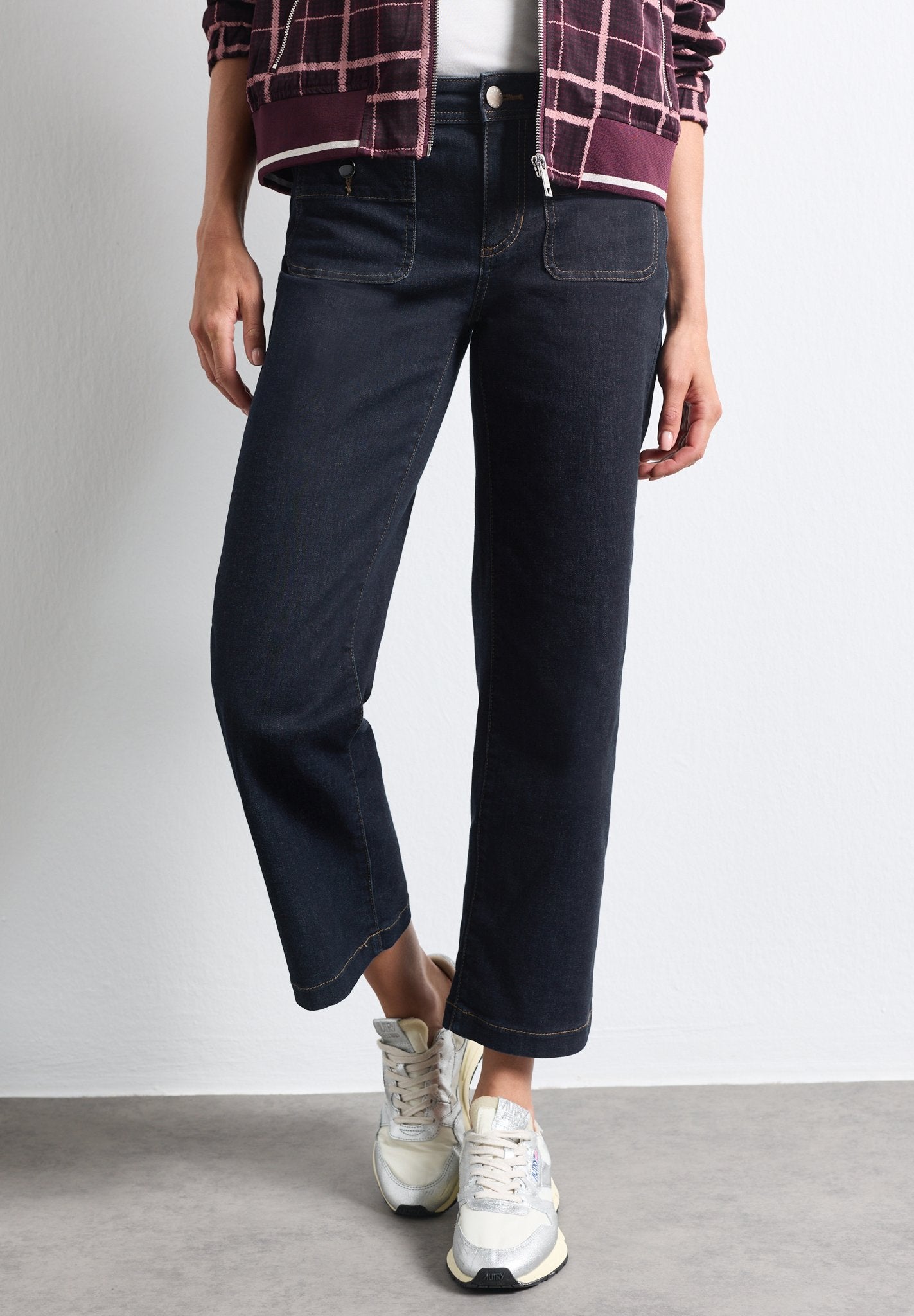 Street One Damen Hosen Rinse Was