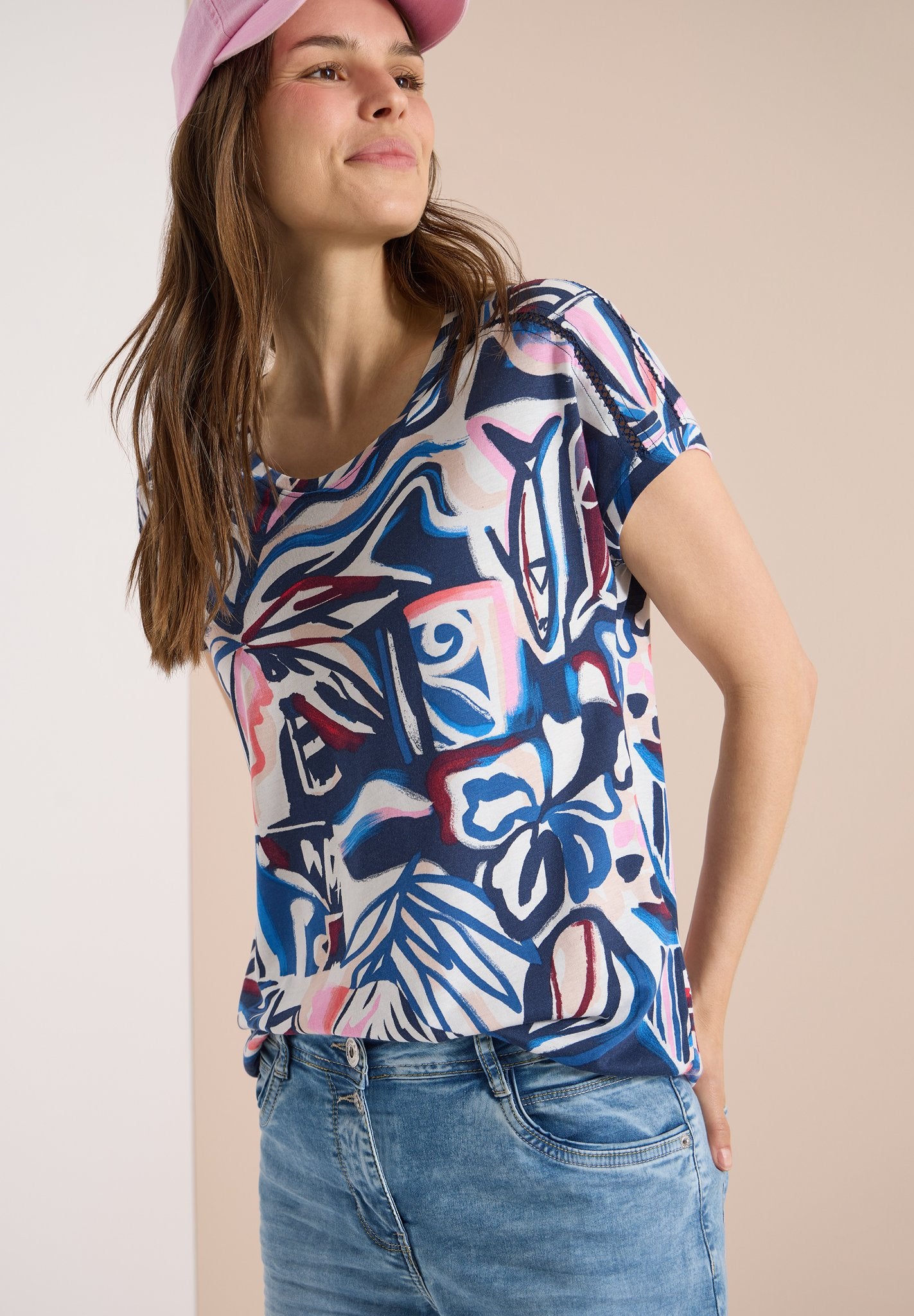 Cecil Damen T-Shirts Universal