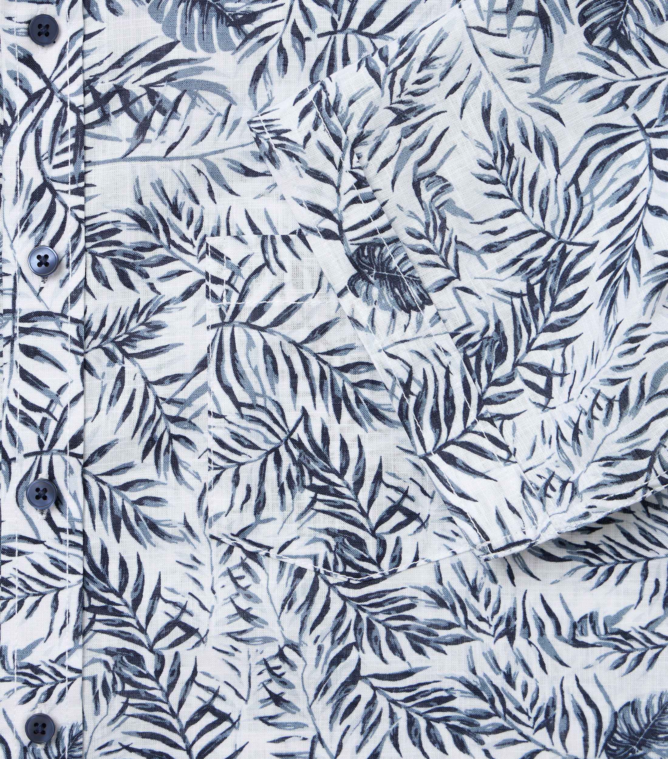 Casa Moda Herren Hemden kurz Blau
