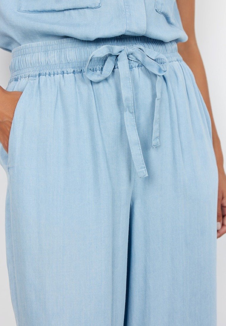 Soya Concept Damen Hosen Medium Blue