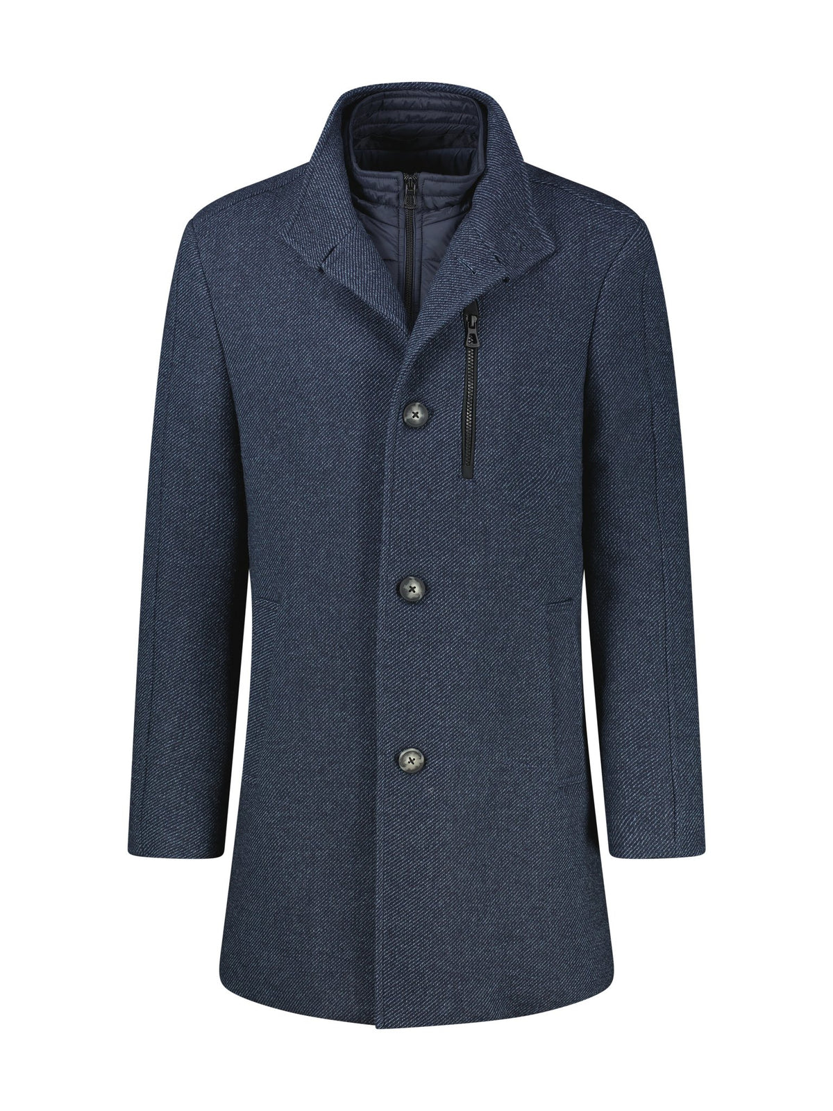 Lerros Herren Mantel Classic Navy