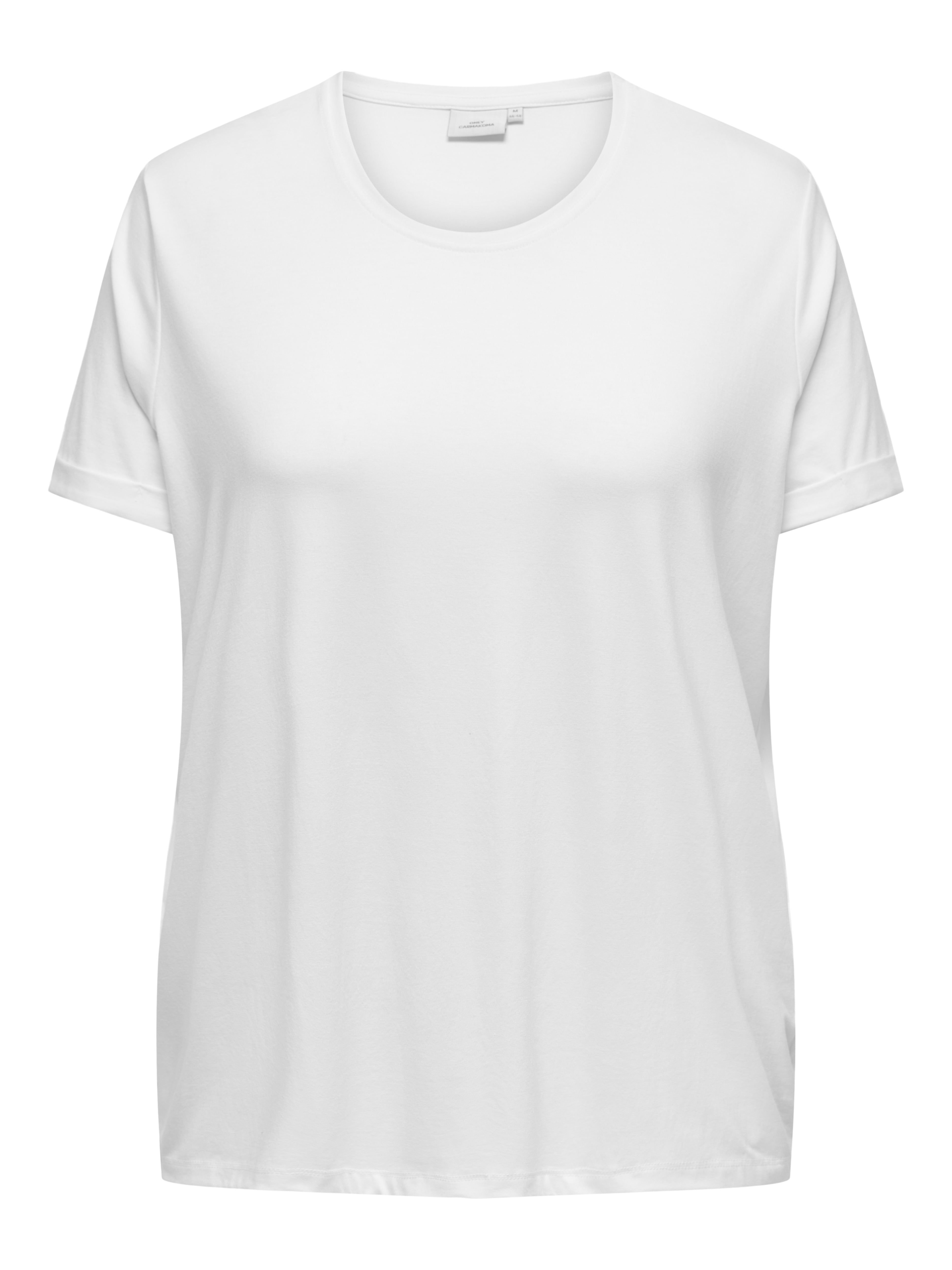 Only Carmakoma Damen T-Shirts White